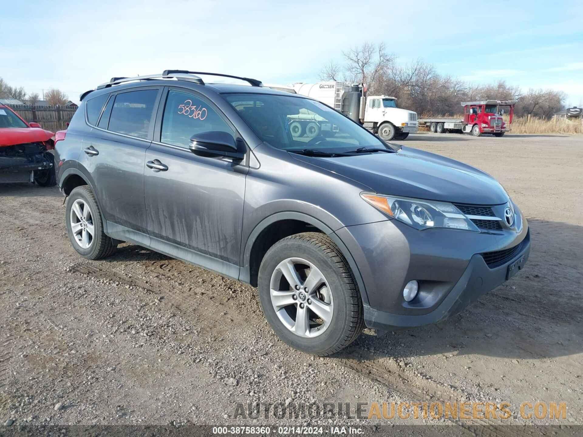 2T3RFREV4FW254250 TOYOTA RAV4 2015