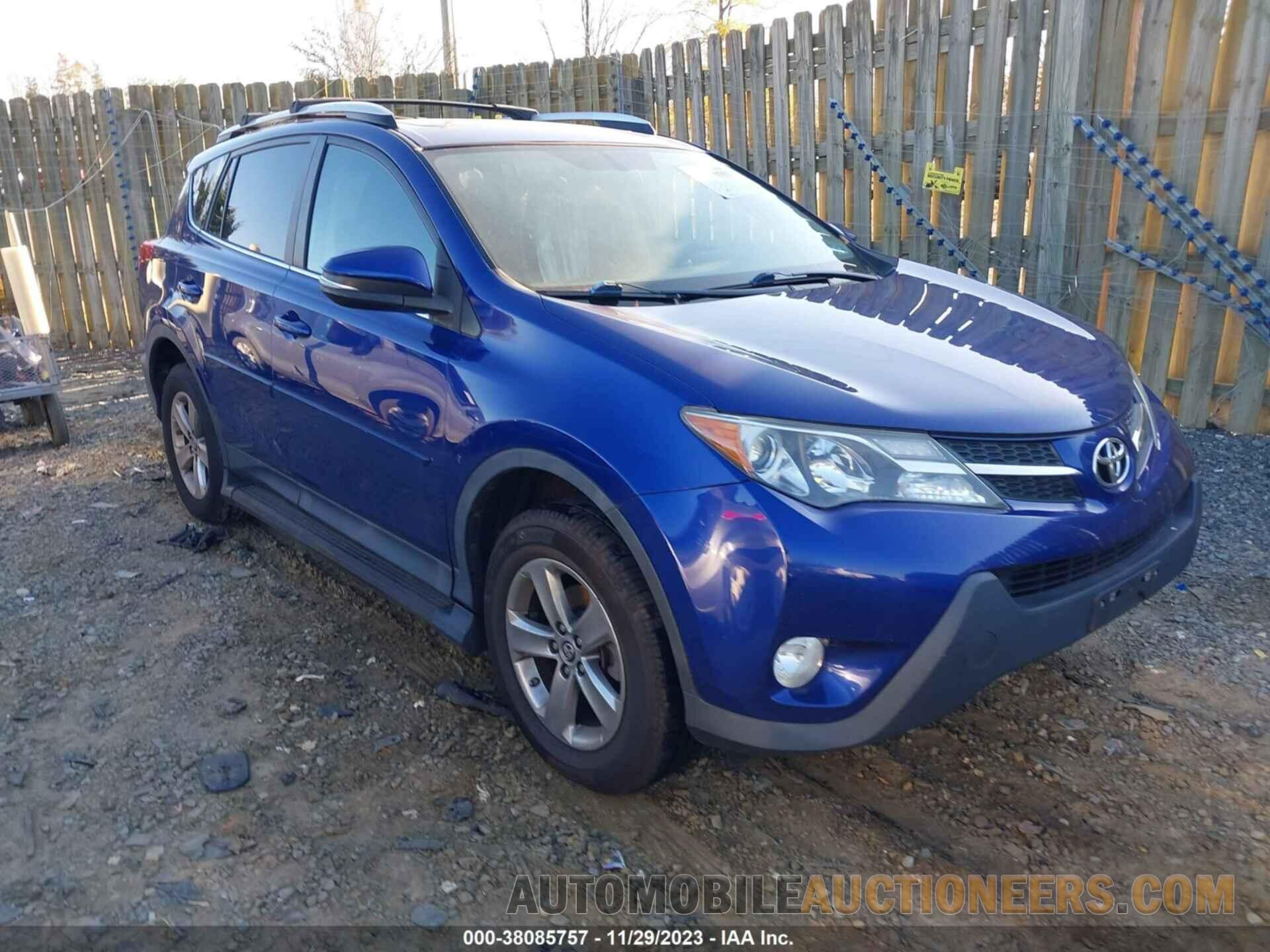 2T3RFREV4FW265832 TOYOTA RAV4 2015