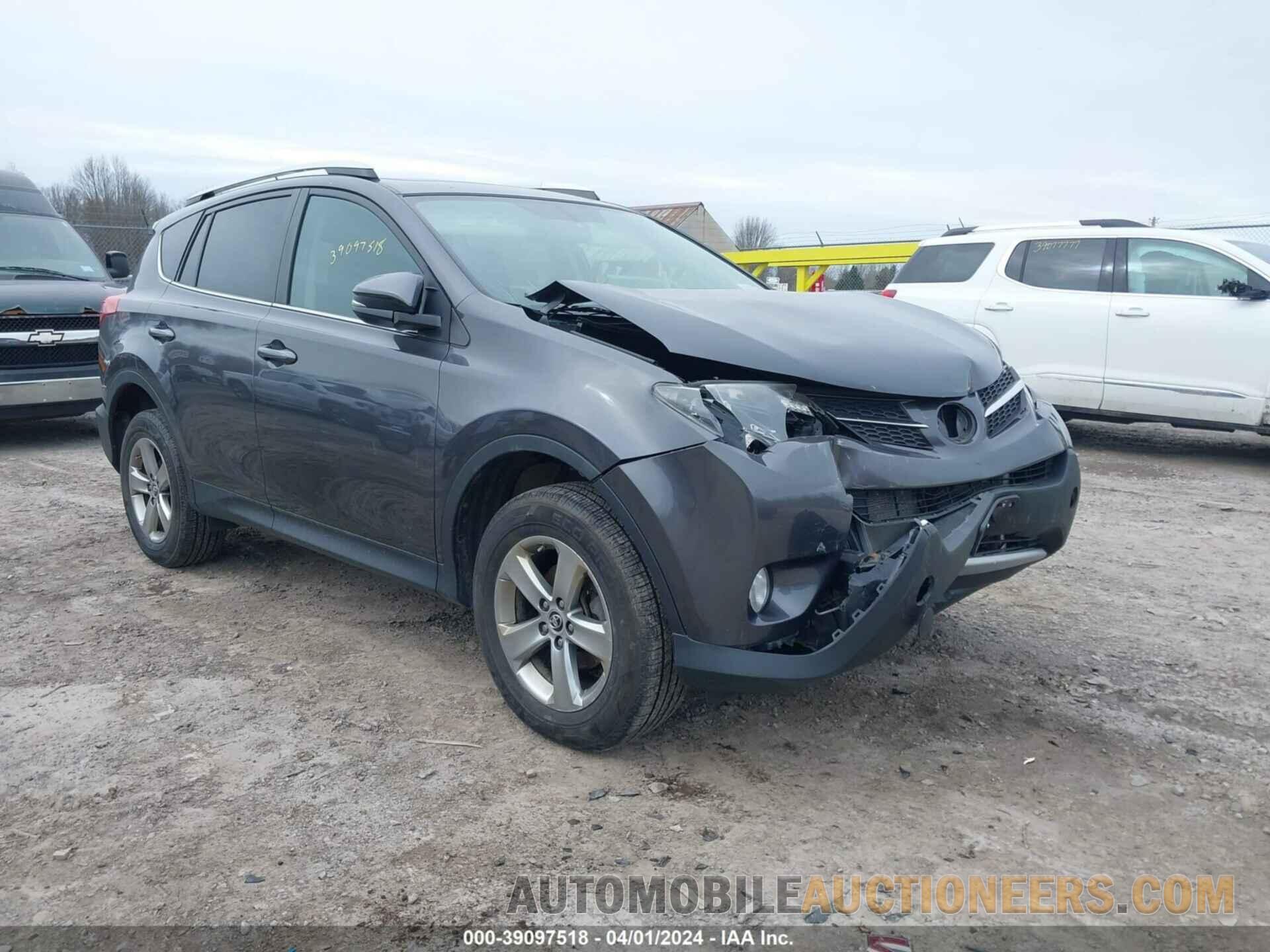 2T3RFREV4FW269587 TOYOTA RAV4 2015