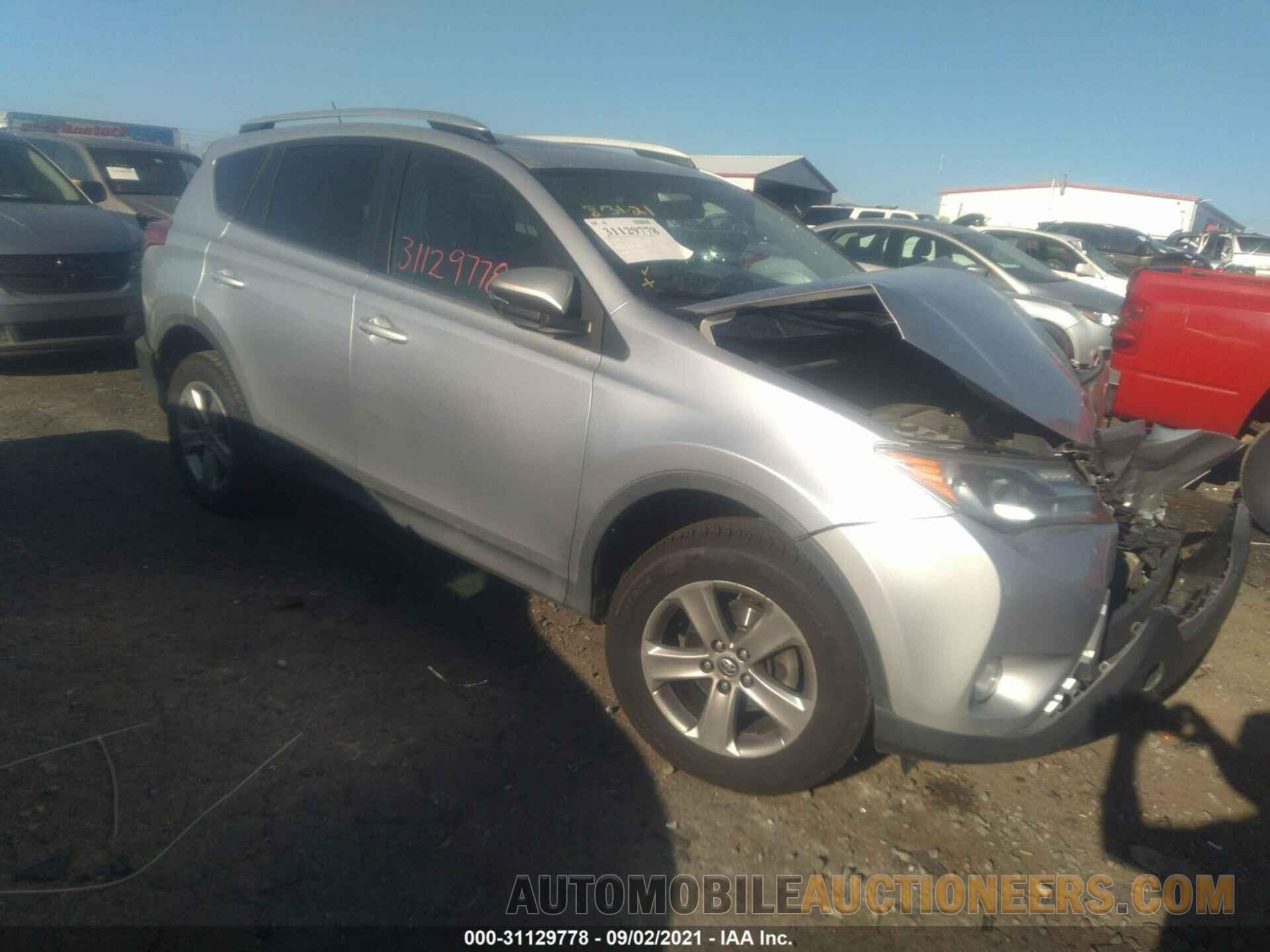 2T3RFREV4FW315533 TOYOTA RAV4 2015