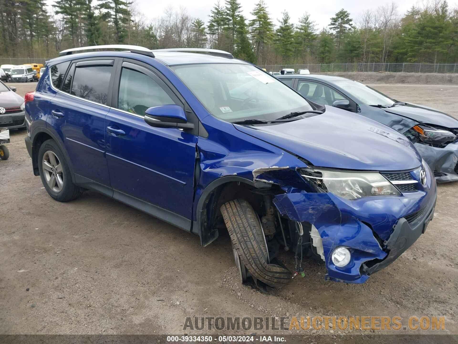 2T3RFREV4FW349990 TOYOTA RAV4 2015