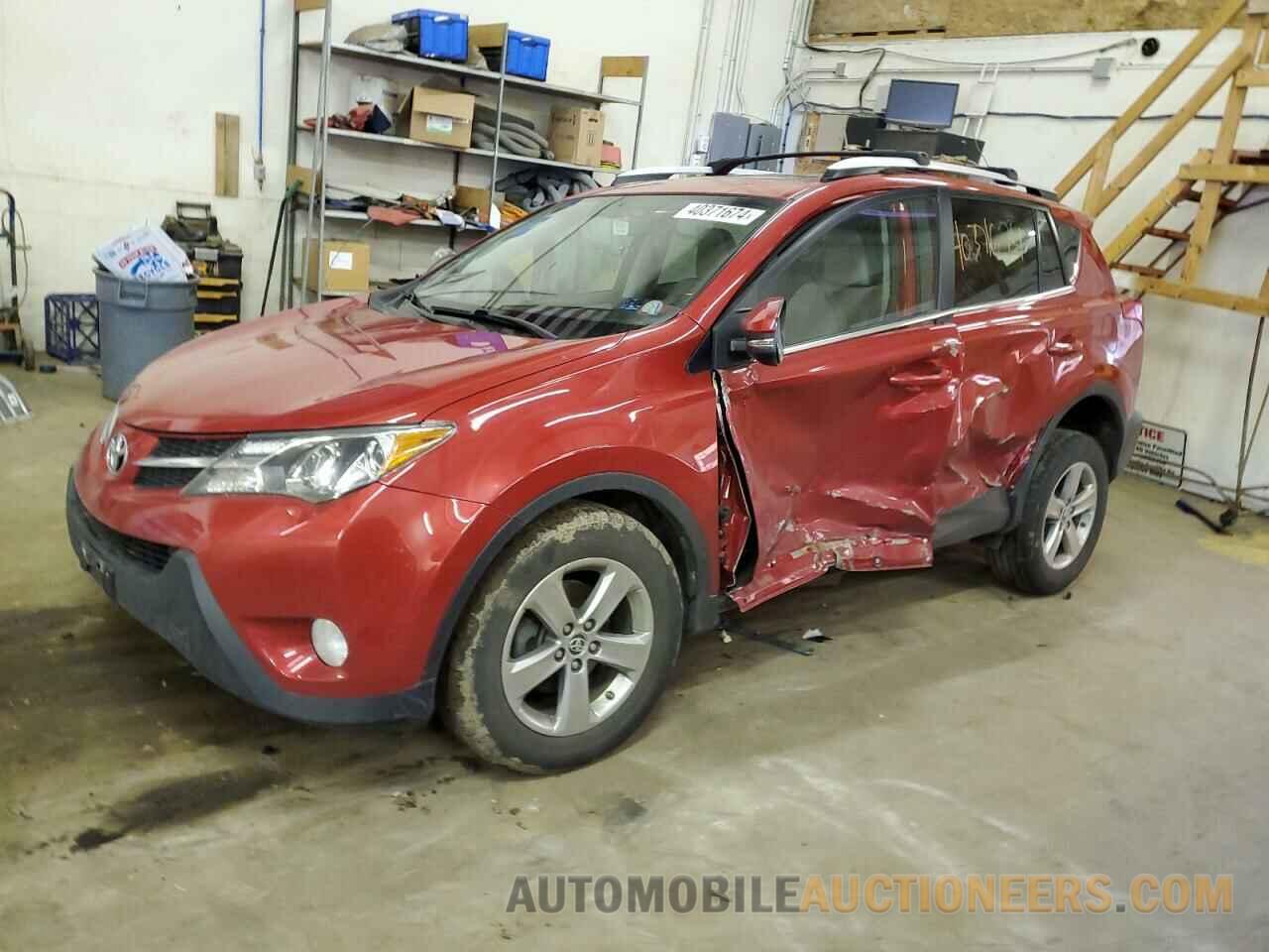 2T3RFREV4FW364683 TOYOTA RAV4 2015