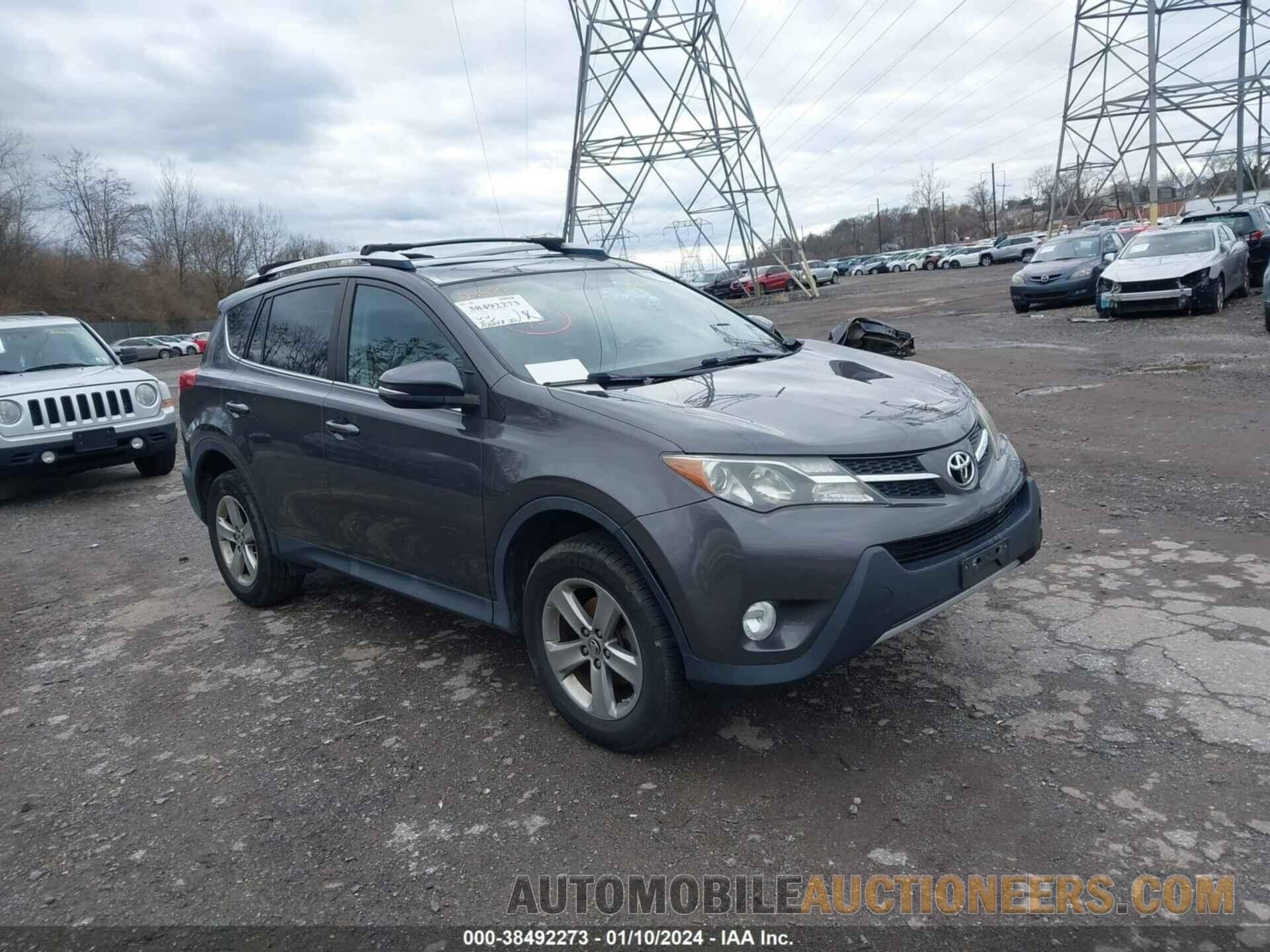 2T3RFREV4FW366496 TOYOTA RAV4 2015