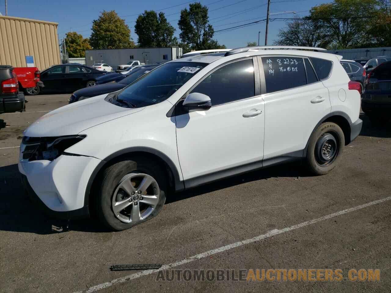 2T3RFREV5FW298788 TOYOTA RAV4 2015