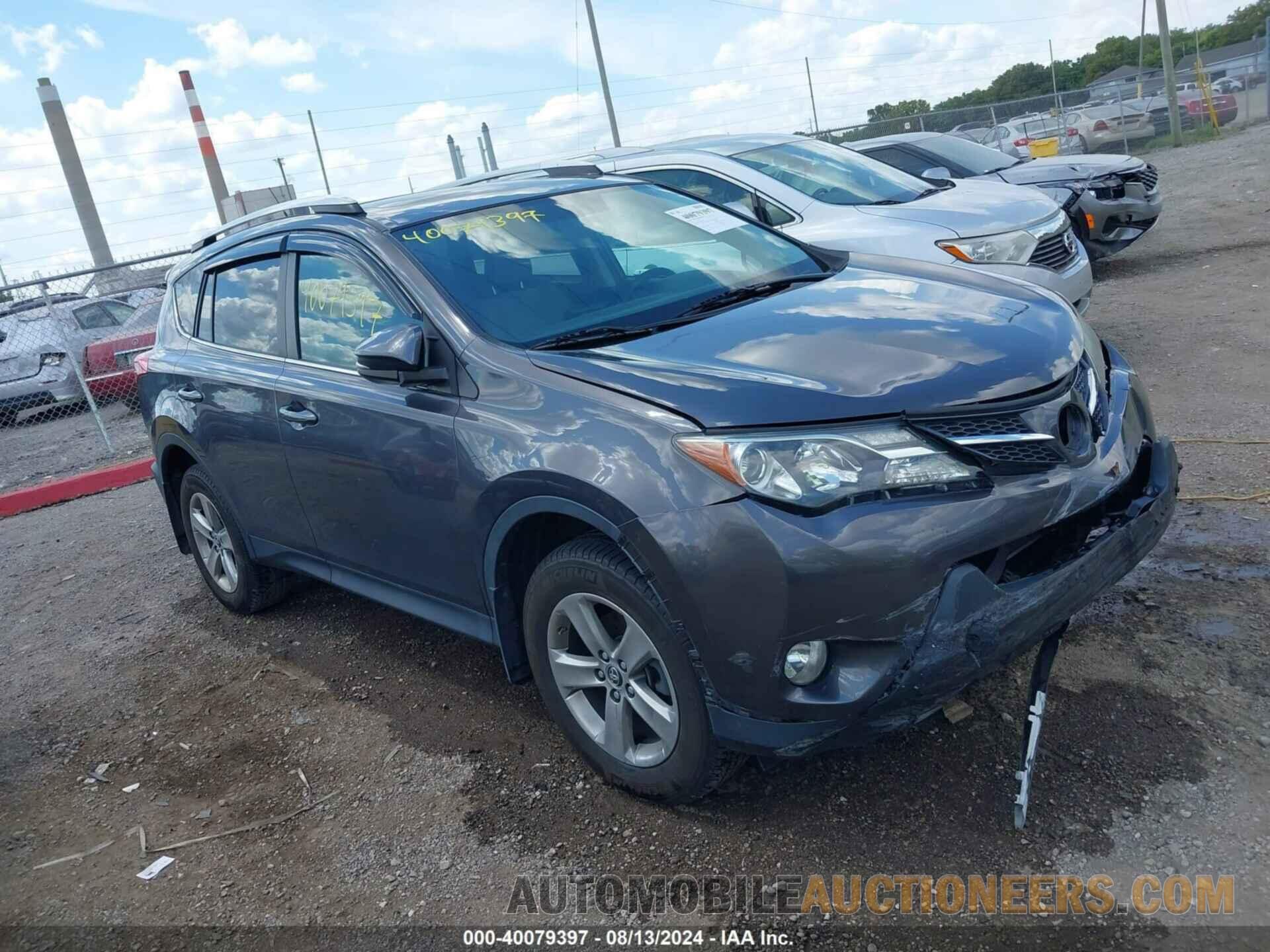 2T3RFREV5FW309885 TOYOTA RAV4 2015