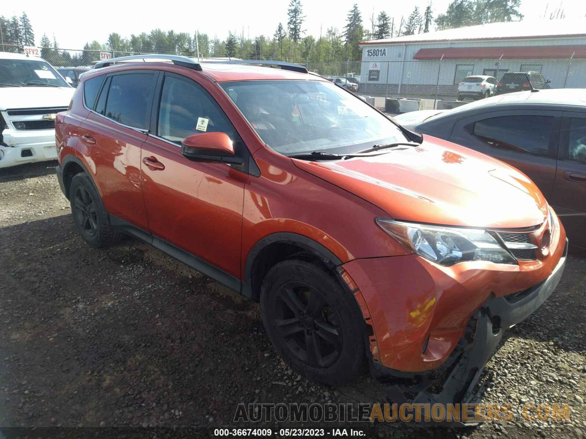 2T3RFREV5FW325553 TOYOTA RAV4 2015