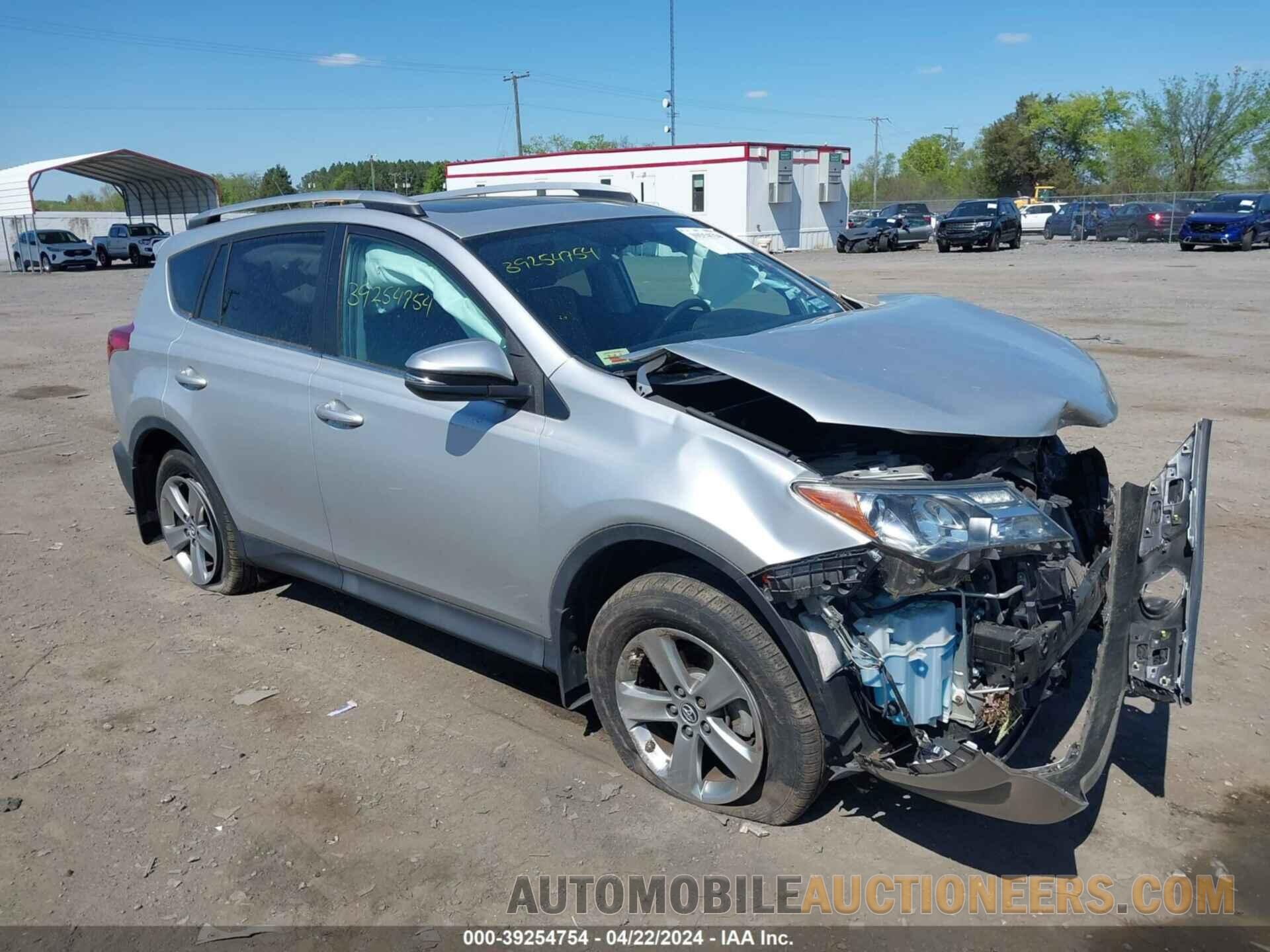 2T3RFREV5FW406696 TOYOTA RAV4 2015