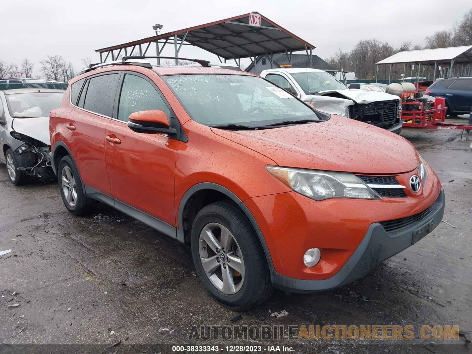 2T3RFREV6FW242567 TOYOTA RAV4 2015