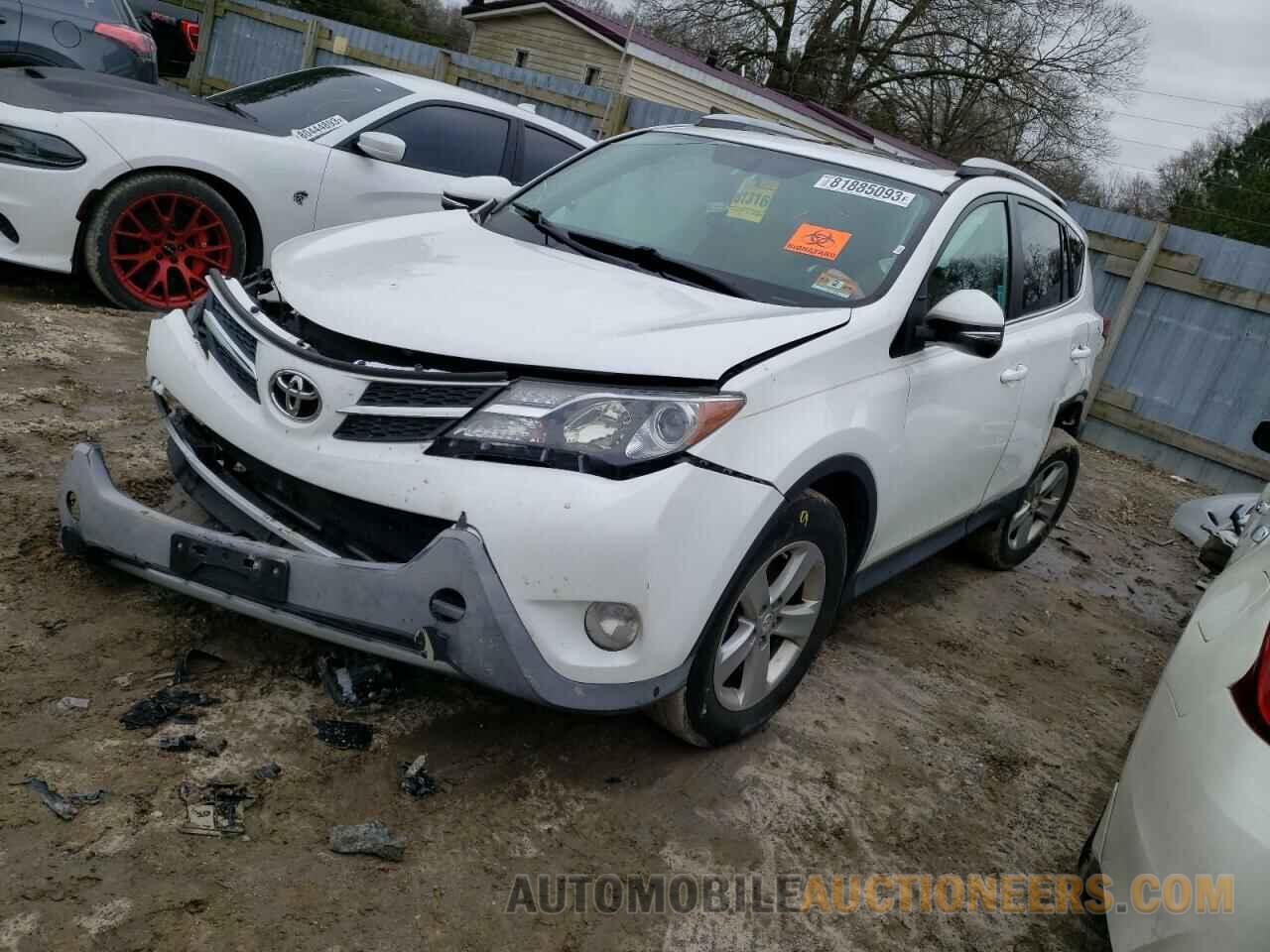 2T3RFREV6FW243959 TOYOTA RAV4 2015