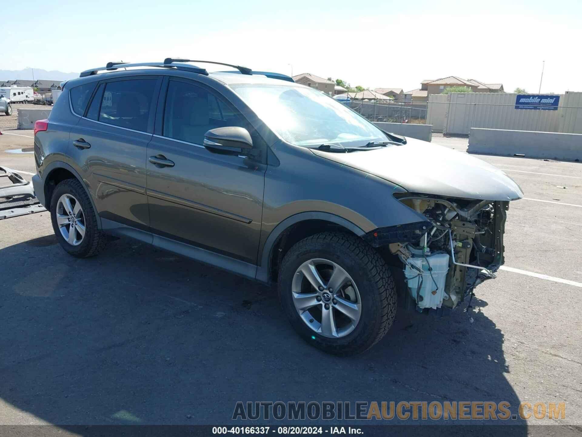 2T3RFREV6FW297598 TOYOTA RAV4 2015