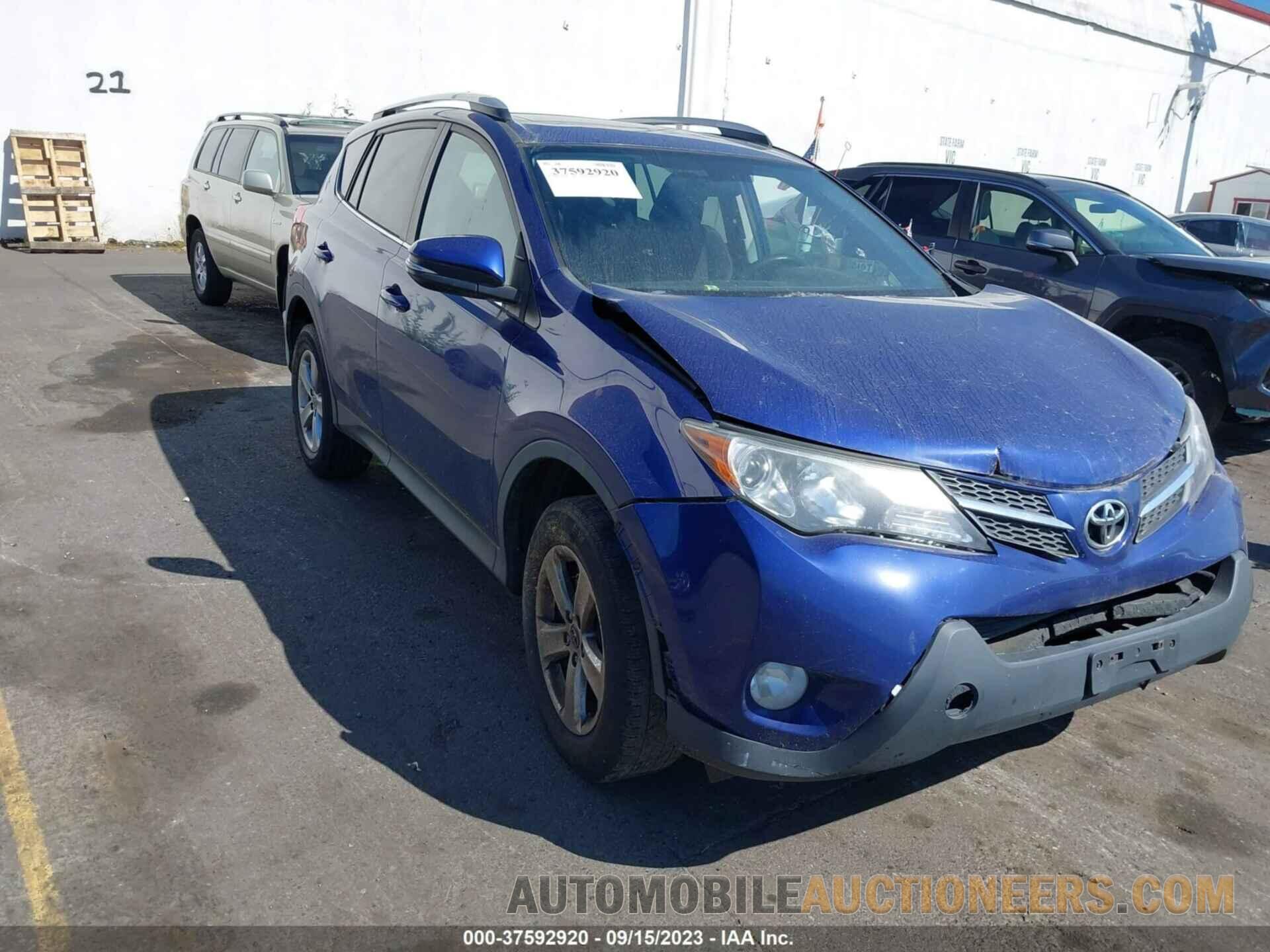 2T3RFREV6FW327053 TOYOTA RAV4 2015