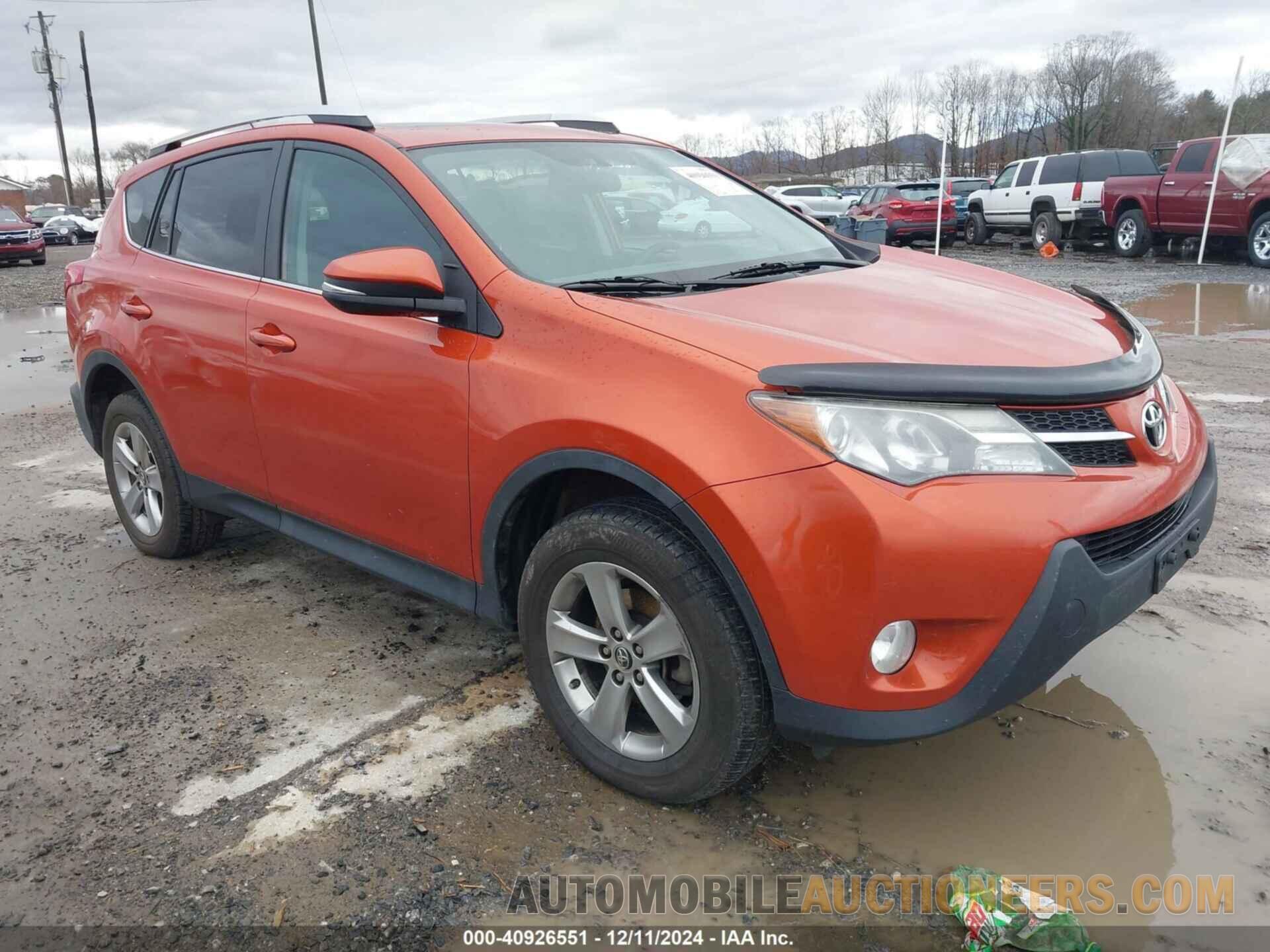 2T3RFREV6FW331166 TOYOTA RAV4 2015