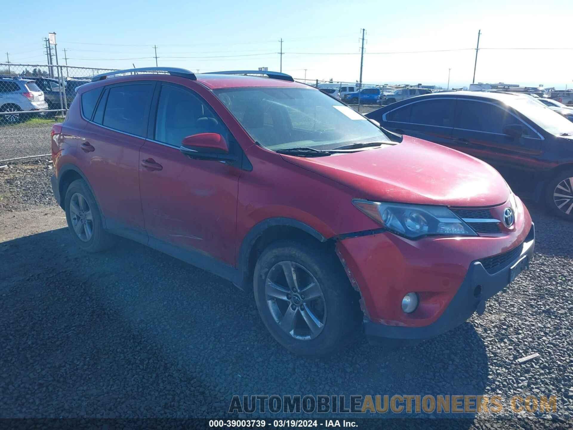 2T3RFREV6FW332060 TOYOTA RAV4 2015