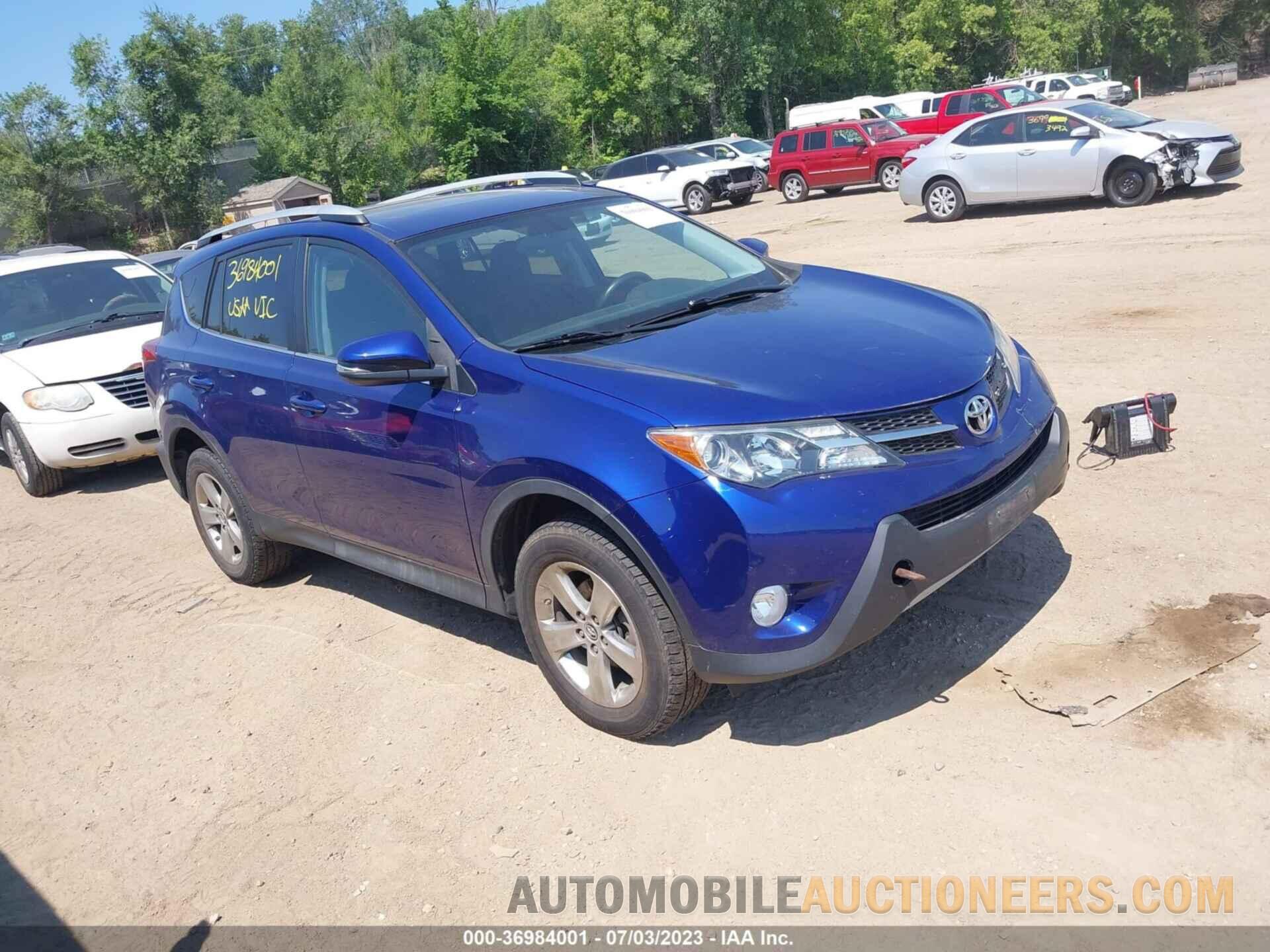 2T3RFREV6FW355581 TOYOTA RAV4 2015