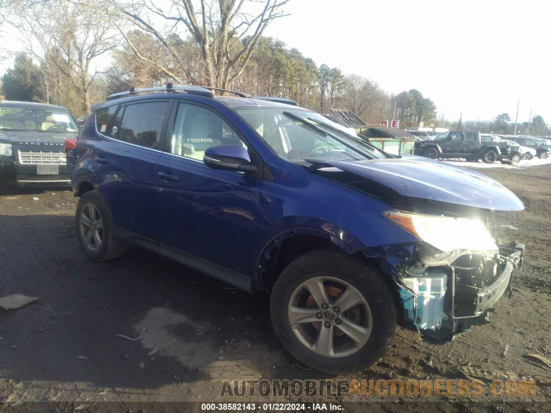 2T3RFREV6FW361638 TOYOTA RAV4 2015