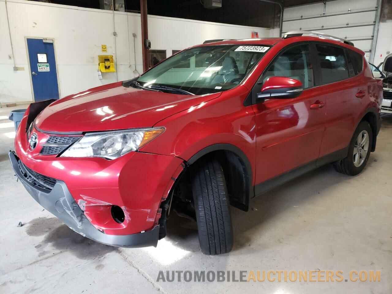 2T3RFREV6FW370453 TOYOTA RAV4 2015