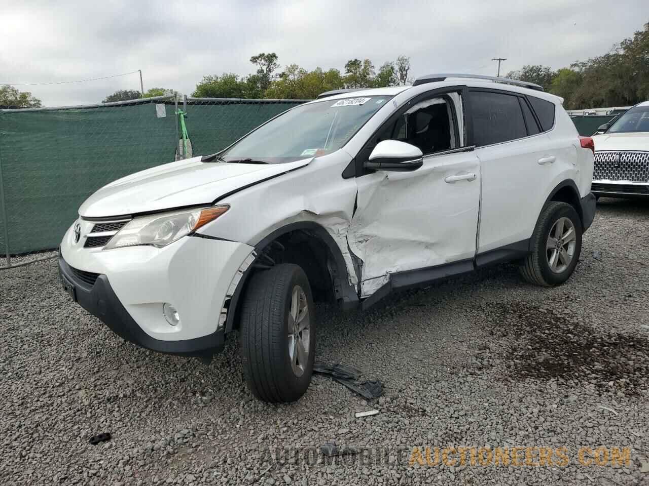 2T3RFREV6FW392906 TOYOTA RAV4 2015