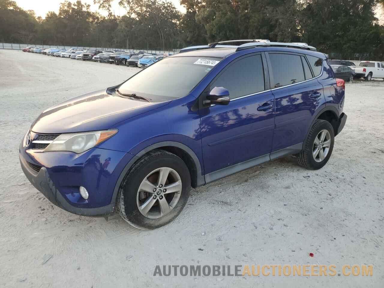 2T3RFREV6FW406495 TOYOTA RAV4 2015