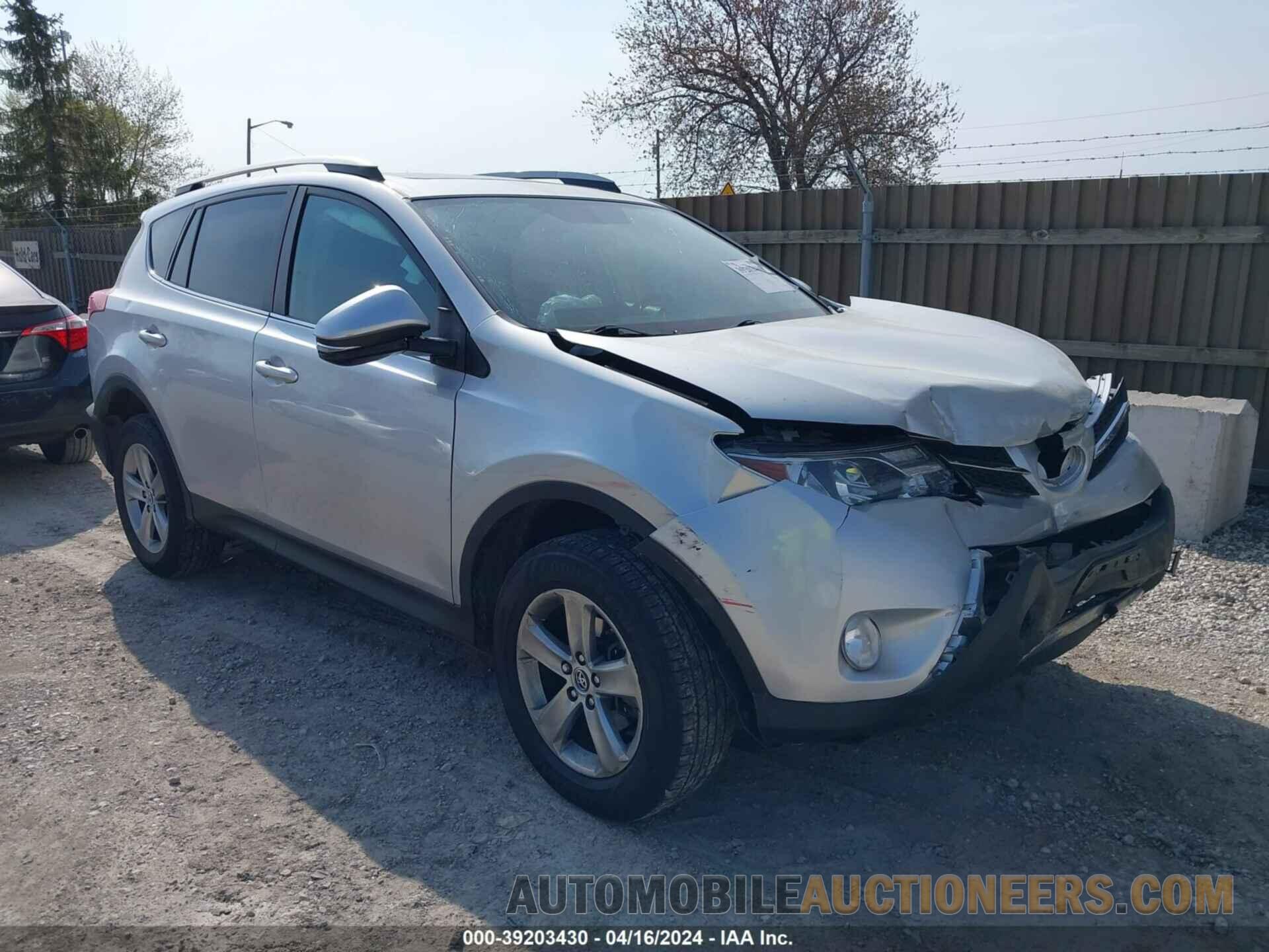 2T3RFREV7FW234946 TOYOTA RAV4 2015