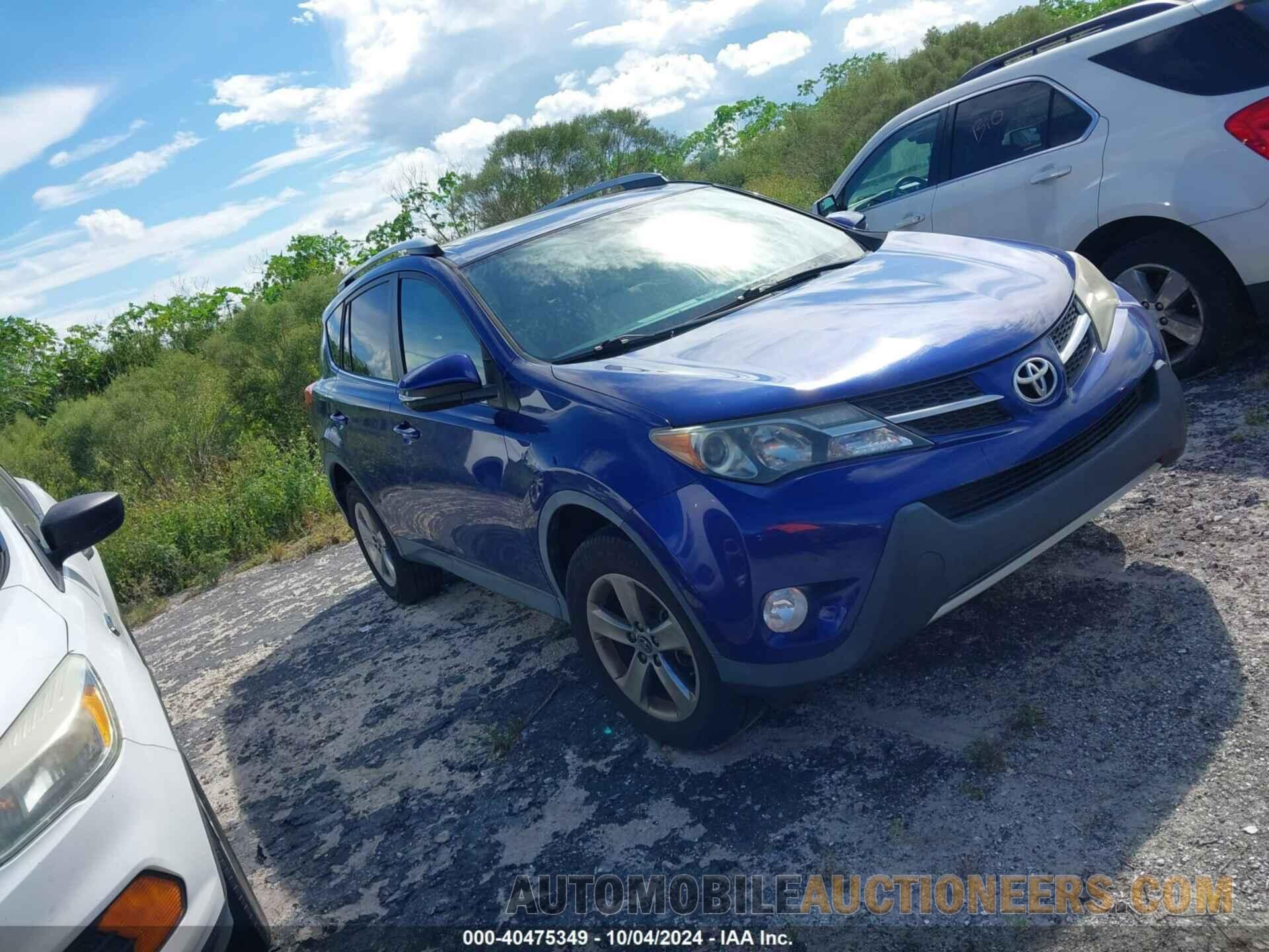 2T3RFREV7FW245820 TOYOTA RAV4 2015