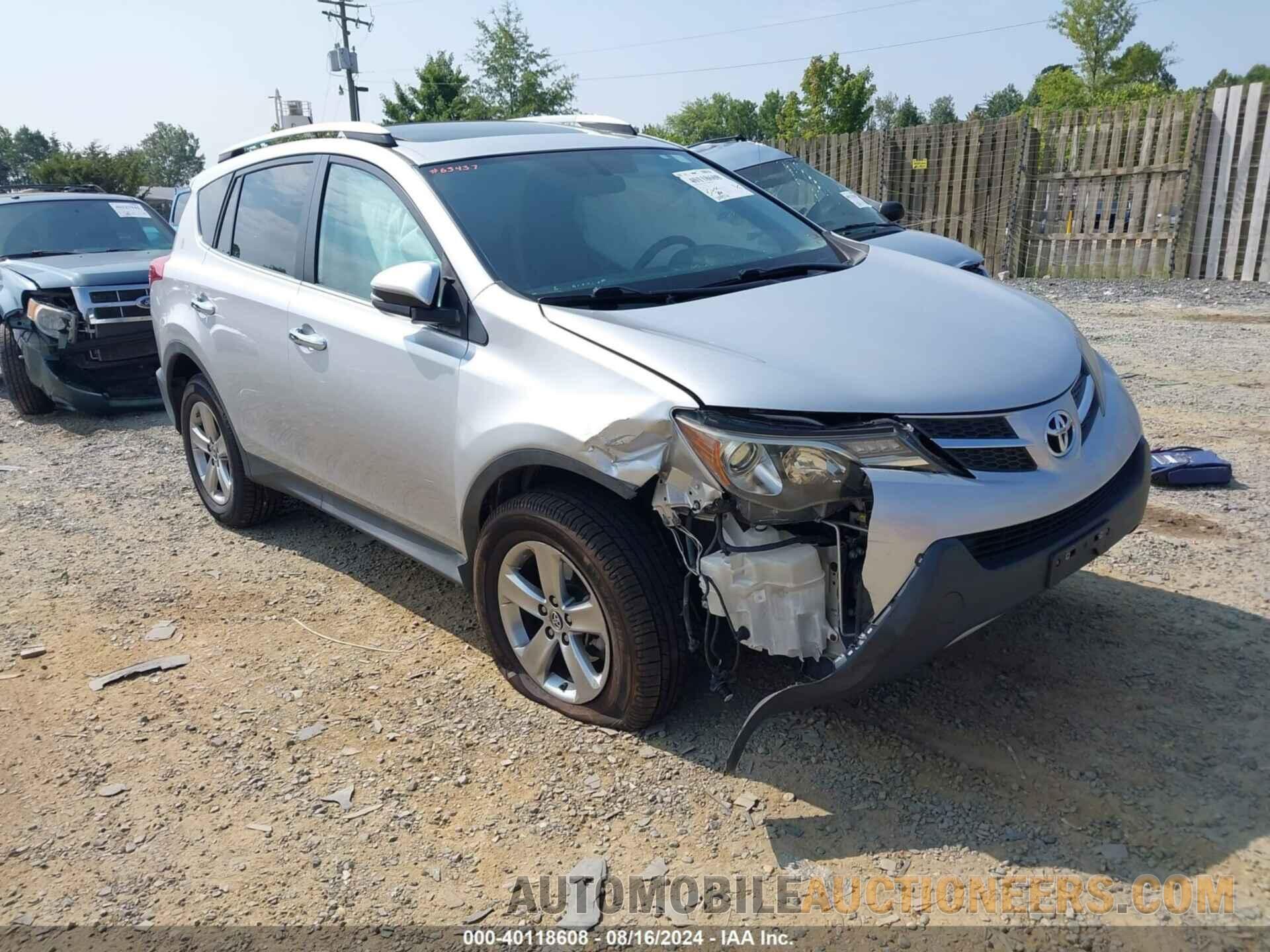 2T3RFREV7FW260236 TOYOTA RAV4 2015