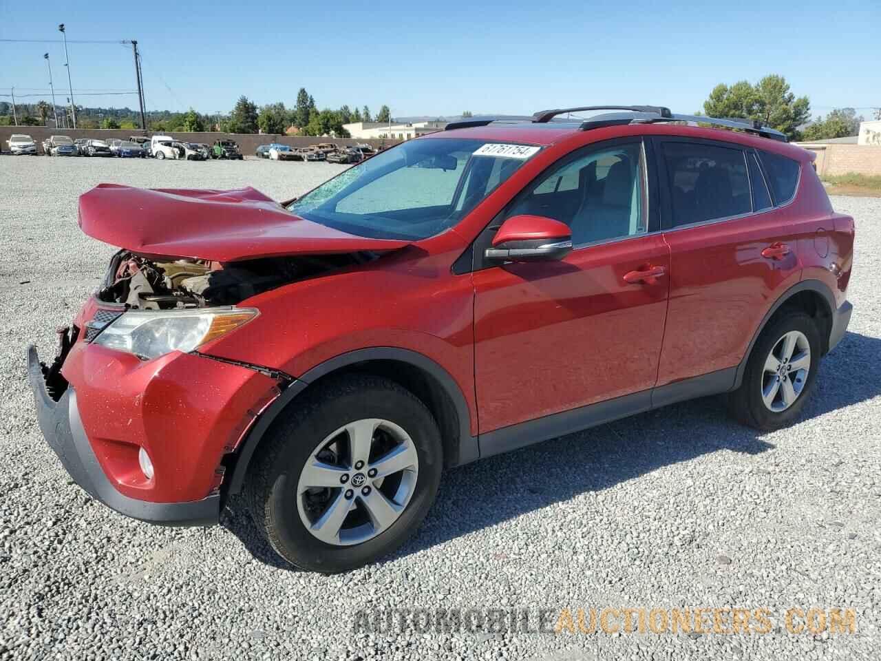 2T3RFREV7FW292135 TOYOTA RAV4 2015