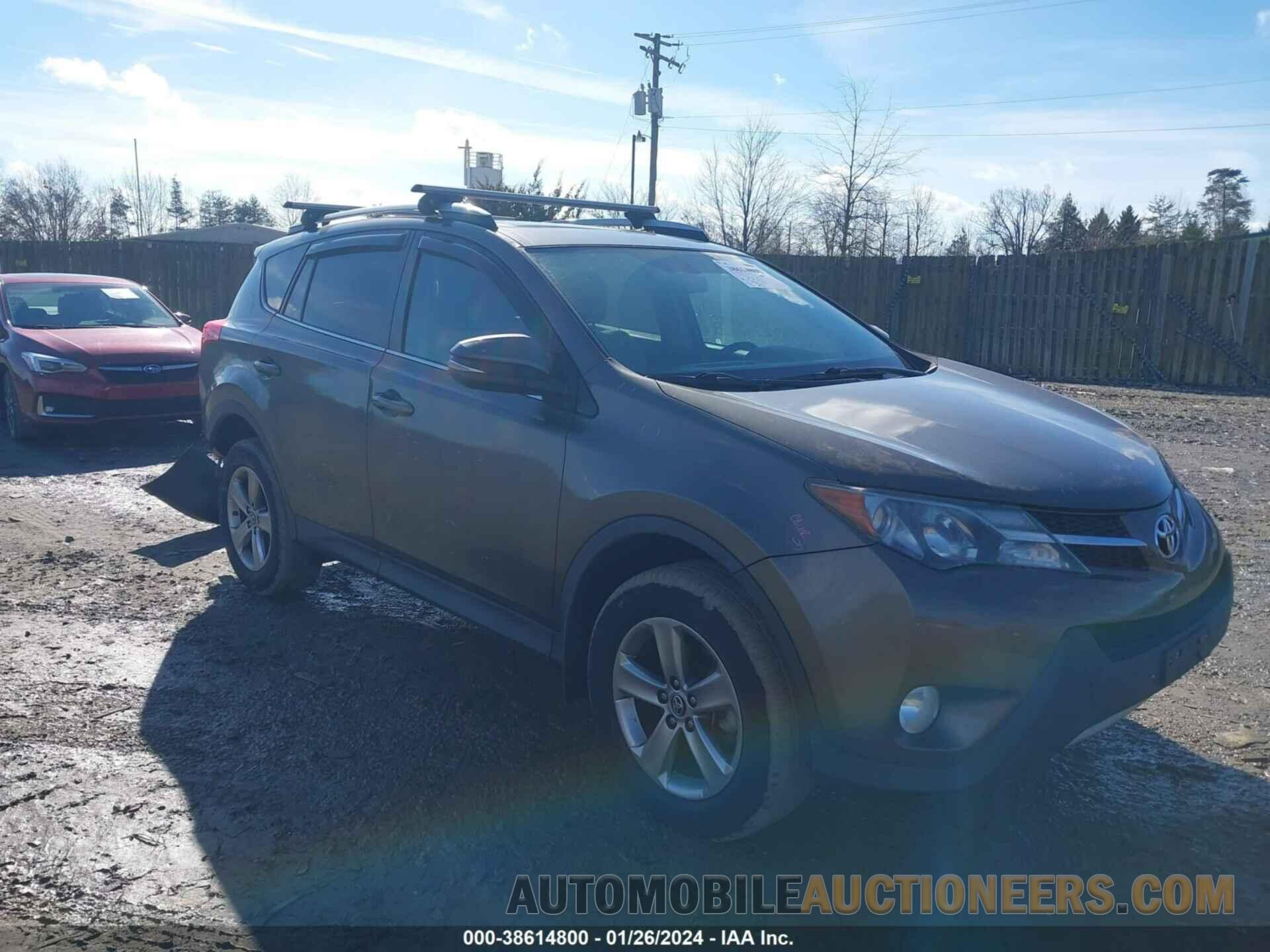 2T3RFREV7FW304137 TOYOTA RAV4 2015