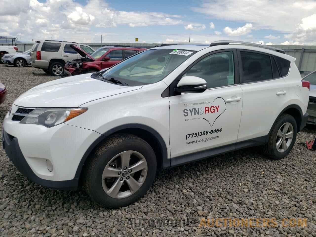 2T3RFREV7FW309581 TOYOTA RAV4 2015