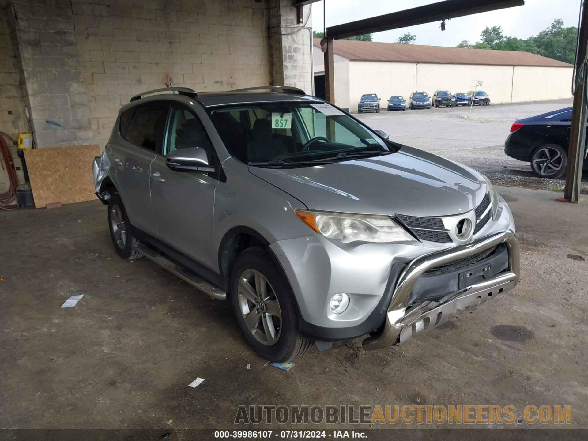 2T3RFREV7FW309919 TOYOTA RAV4 2015