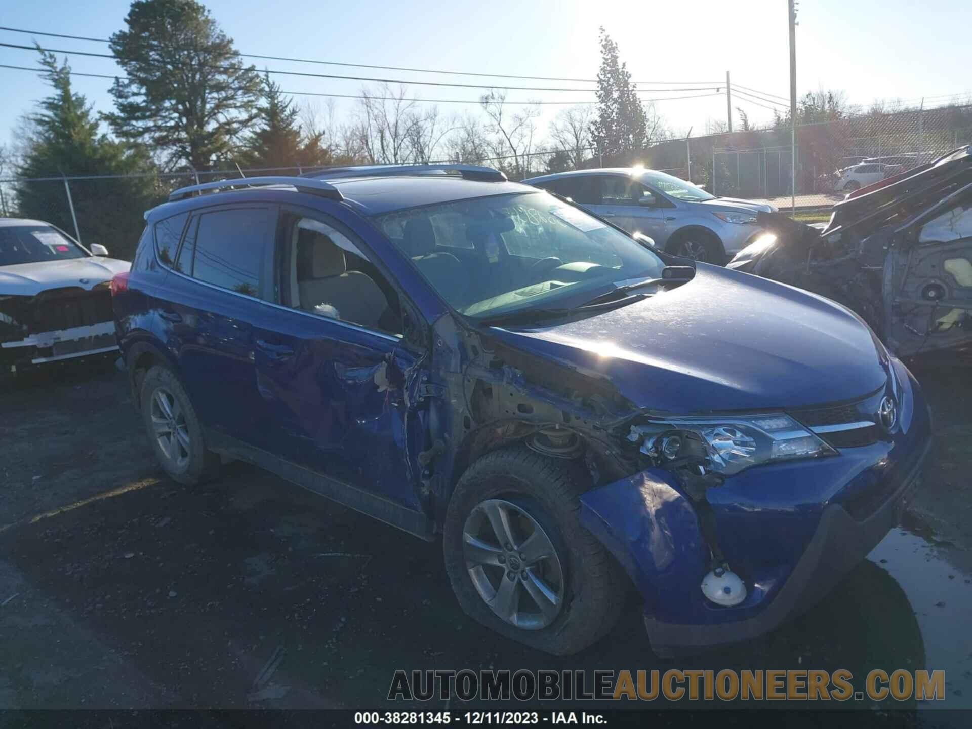 2T3RFREV7FW311878 TOYOTA RAV4 2015