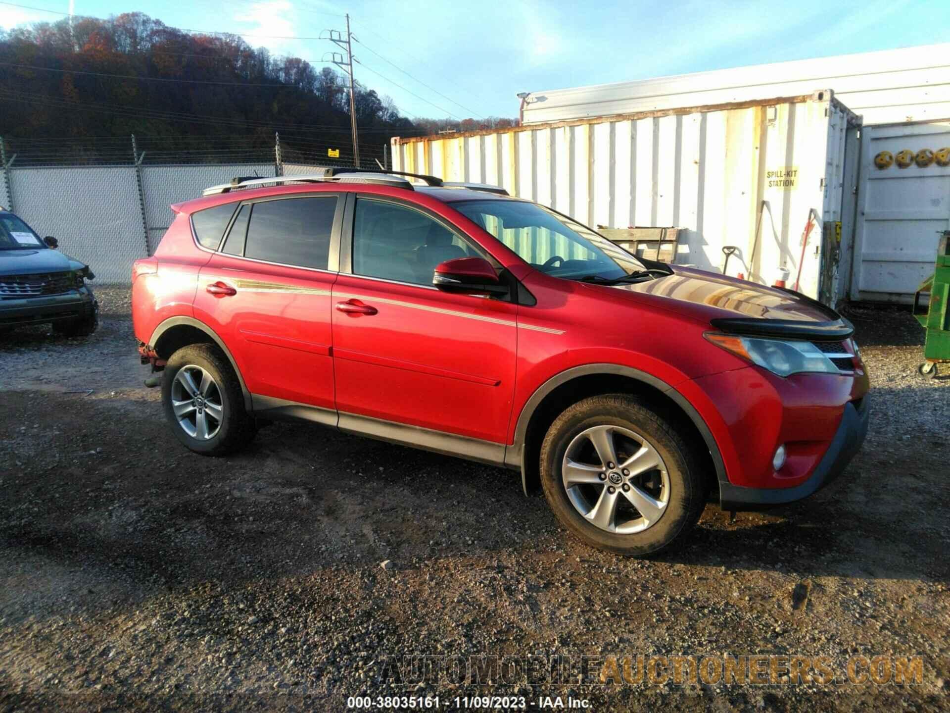 2T3RFREV7FW350891 TOYOTA RAV4 2015