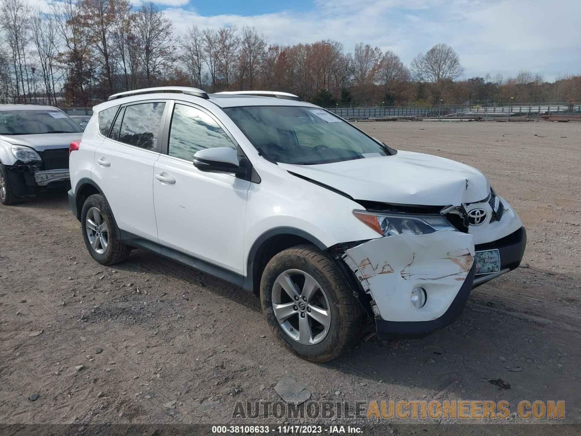 2T3RFREV7FW356349 TOYOTA RAV4 2015