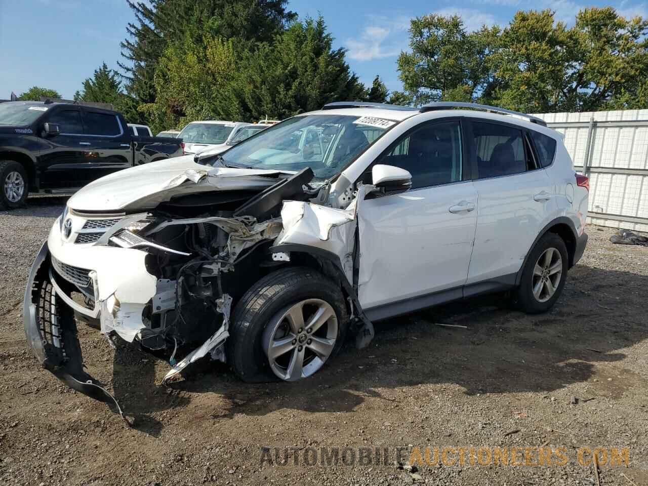 2T3RFREV7FW369523 TOYOTA RAV4 2015