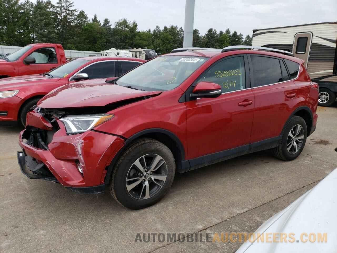 2T3RFREV7GW449289 TOYOTA RAV4 2016