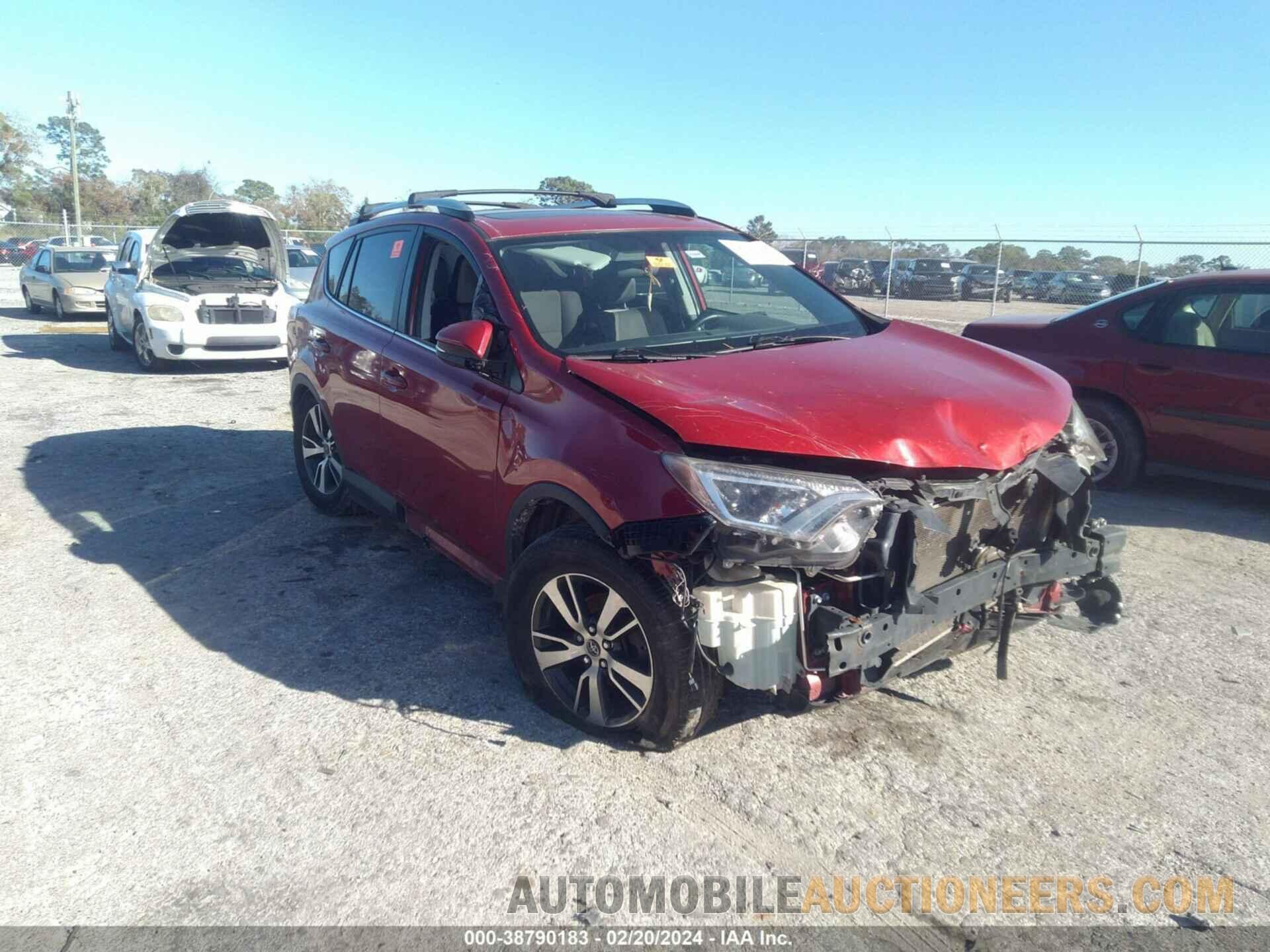 2T3RFREV7GW465279 TOYOTA RAV4 2016