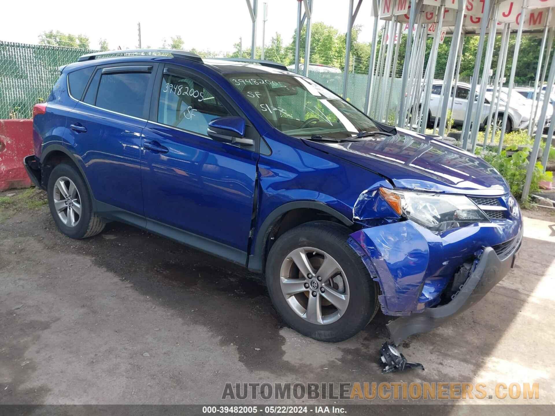 2T3RFREV8FW249682 TOYOTA RAV4 2015