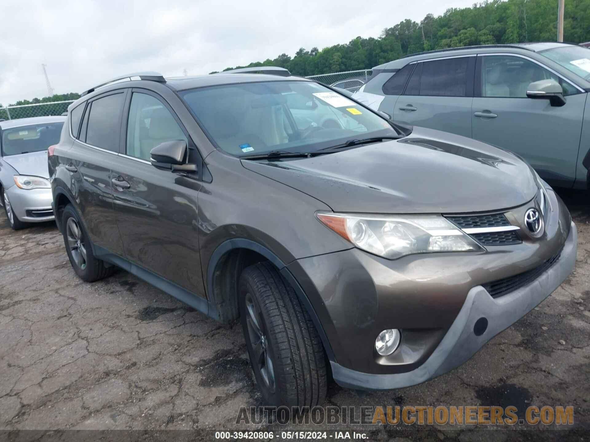 2T3RFREV8FW271553 TOYOTA RAV4 2015