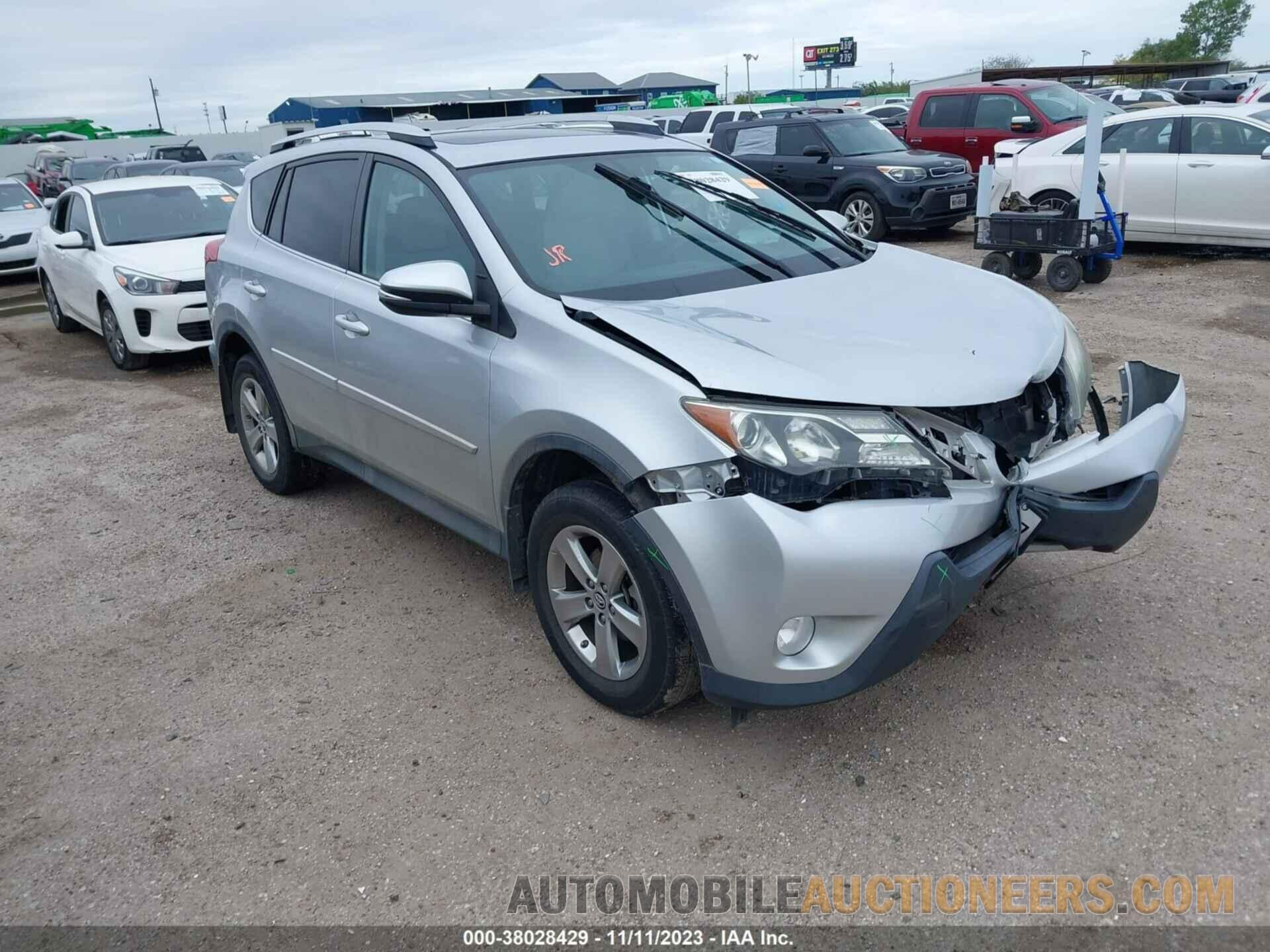 2T3RFREV8FW284576 TOYOTA RAV4 2015