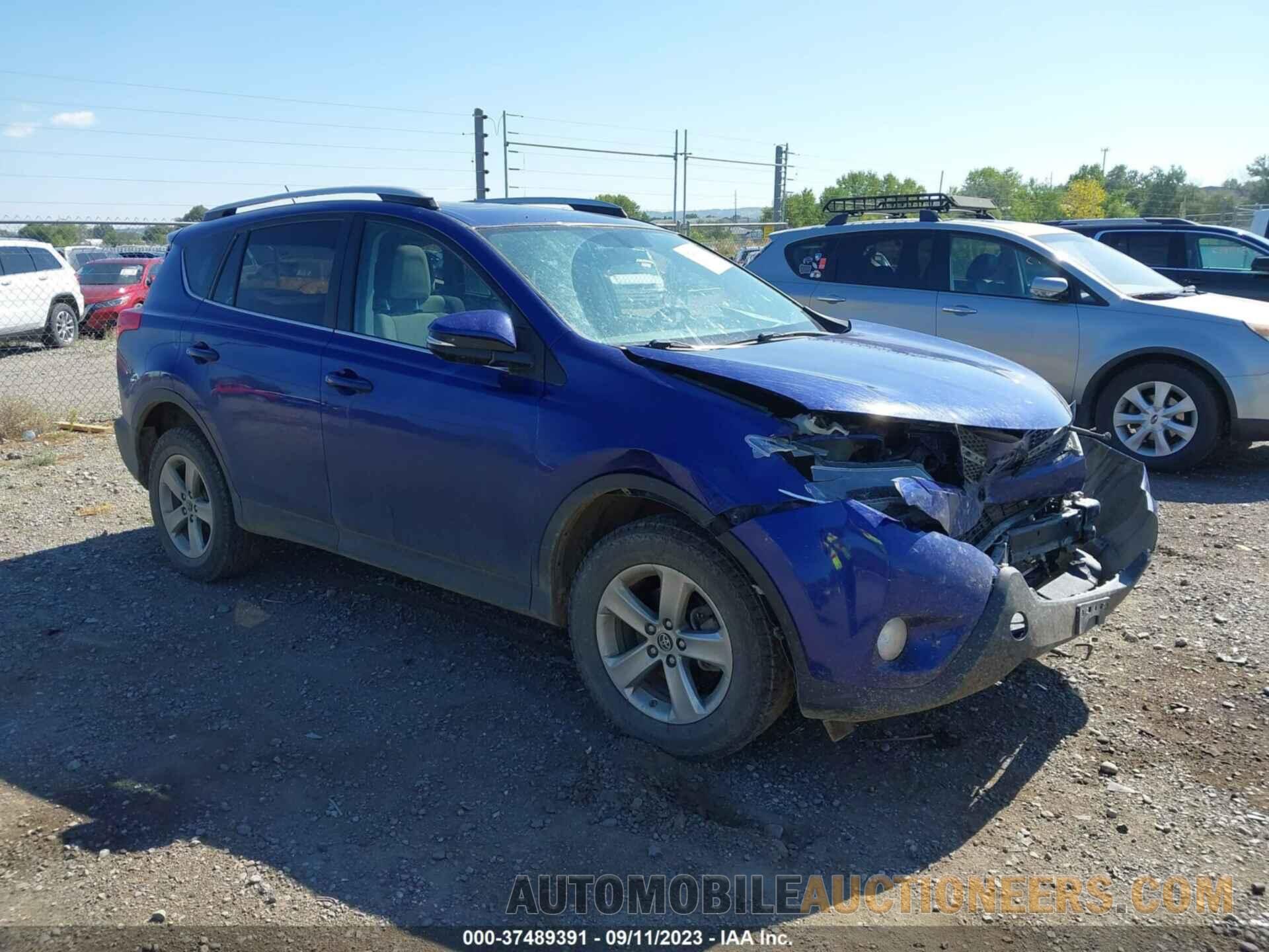 2T3RFREV8FW298008 TOYOTA RAV4 2015