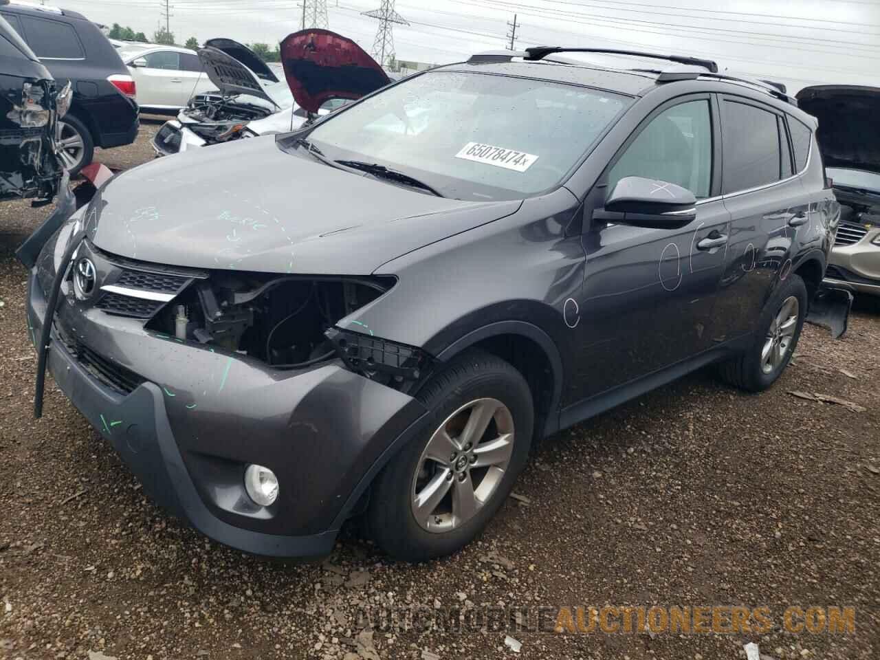 2T3RFREV8FW314580 TOYOTA RAV4 2015