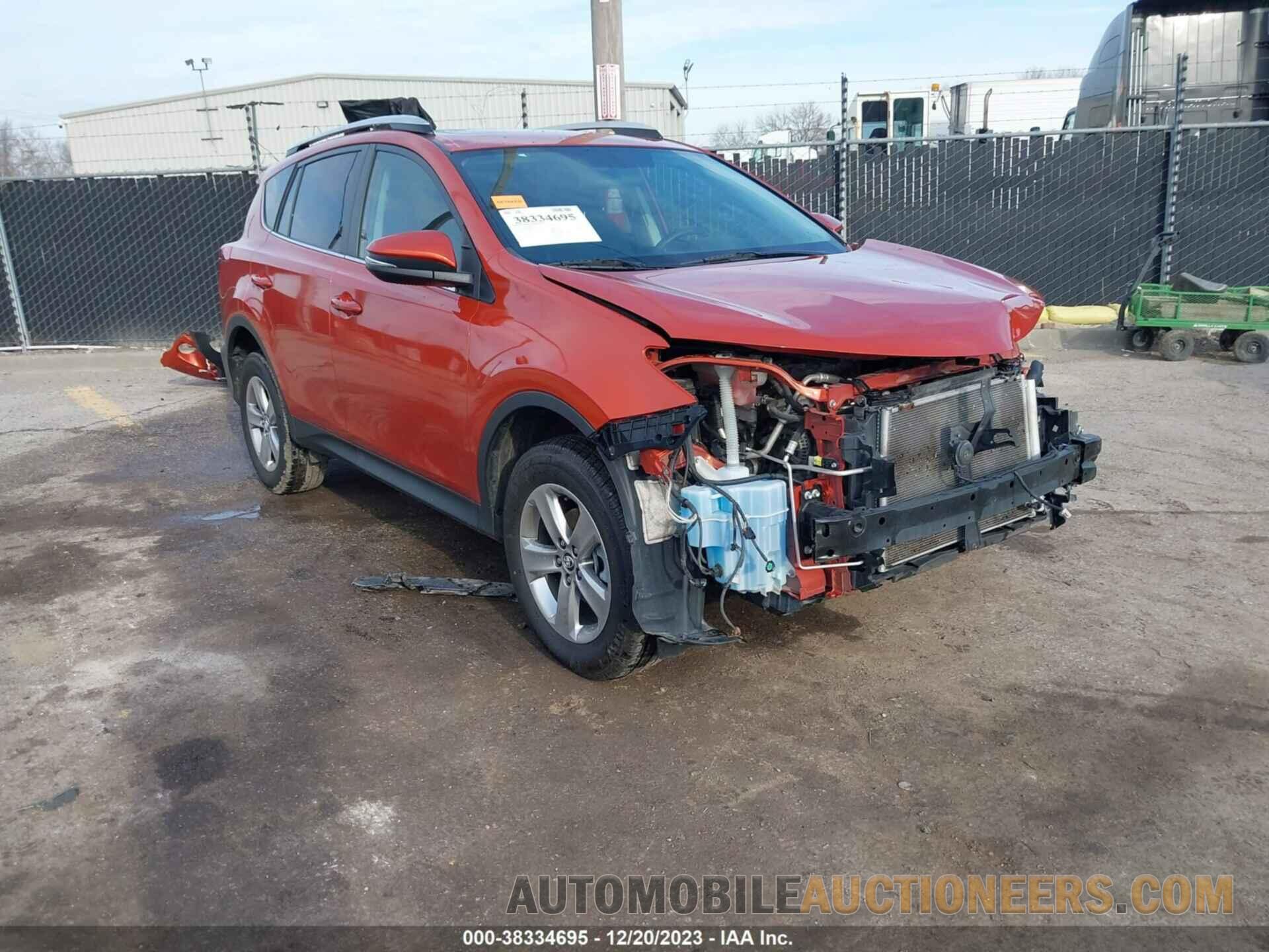 2T3RFREV8FW342556 TOYOTA RAV4 2015