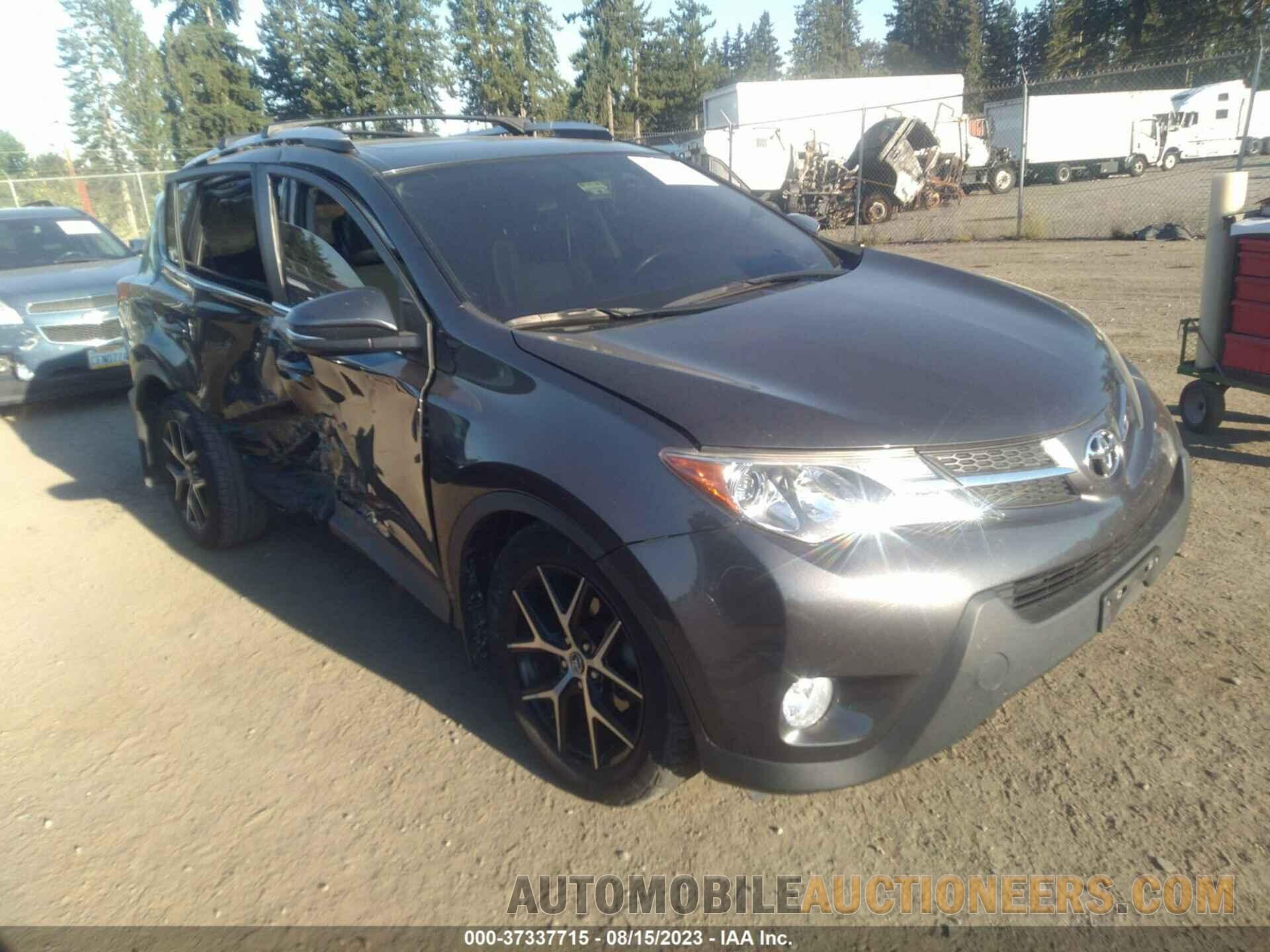 2T3RFREV8FW399470 TOYOTA RAV4 2015