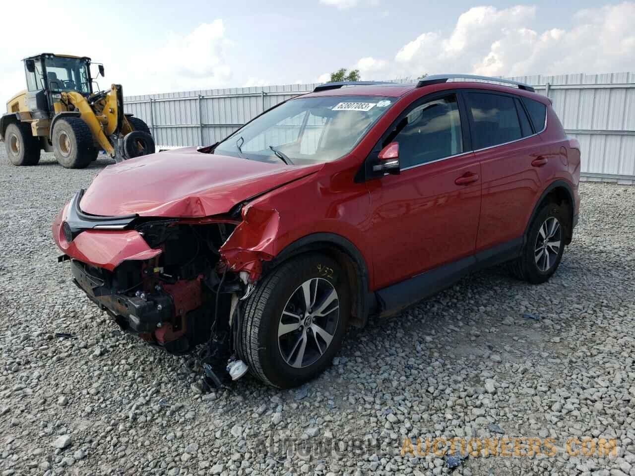 2T3RFREV8GW511105 TOYOTA RAV4 2016