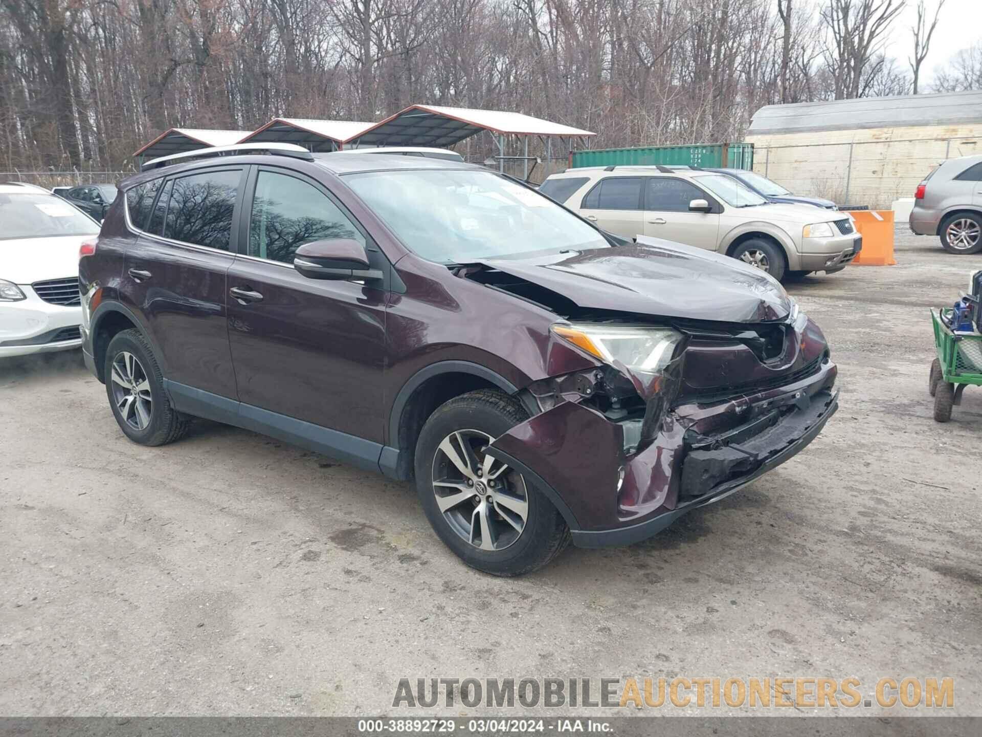 2T3RFREV8GW511279 TOYOTA RAV4 2016