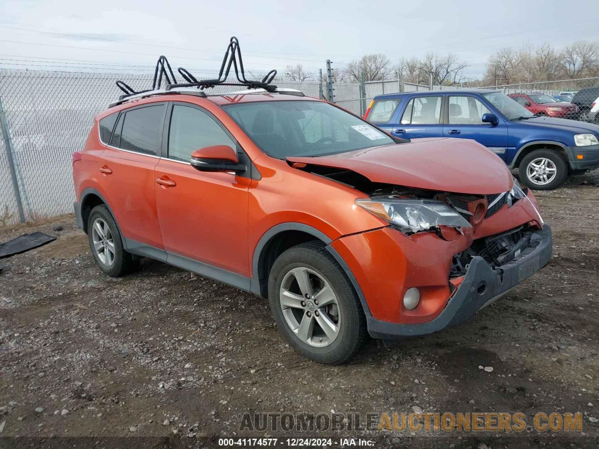 2T3RFREV9FW341612 TOYOTA RAV4 2015