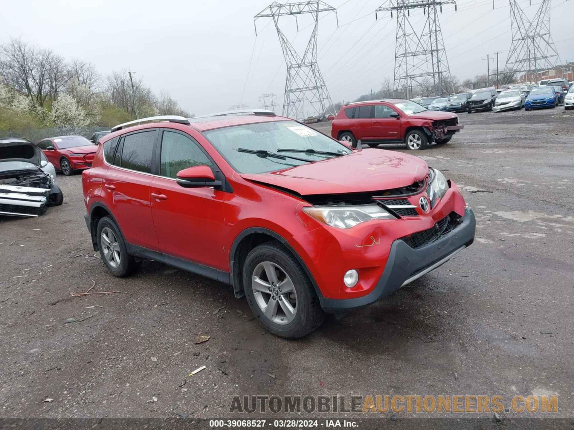 2T3RFREV9FW386646 TOYOTA RAV4 2015