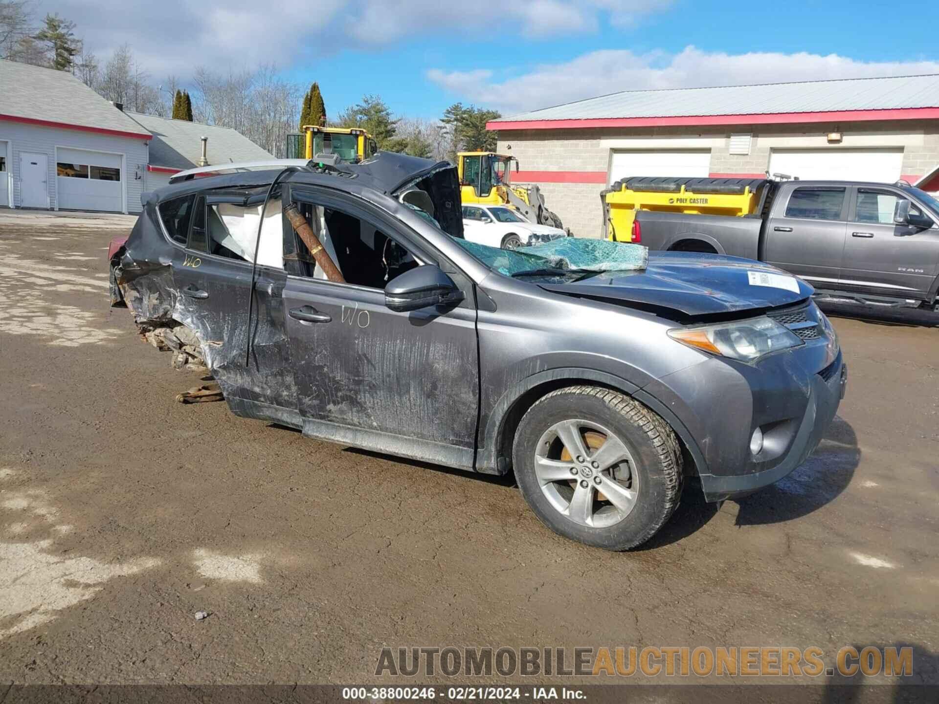 2T3RFREVXFW237520 TOYOTA RAV4 2015