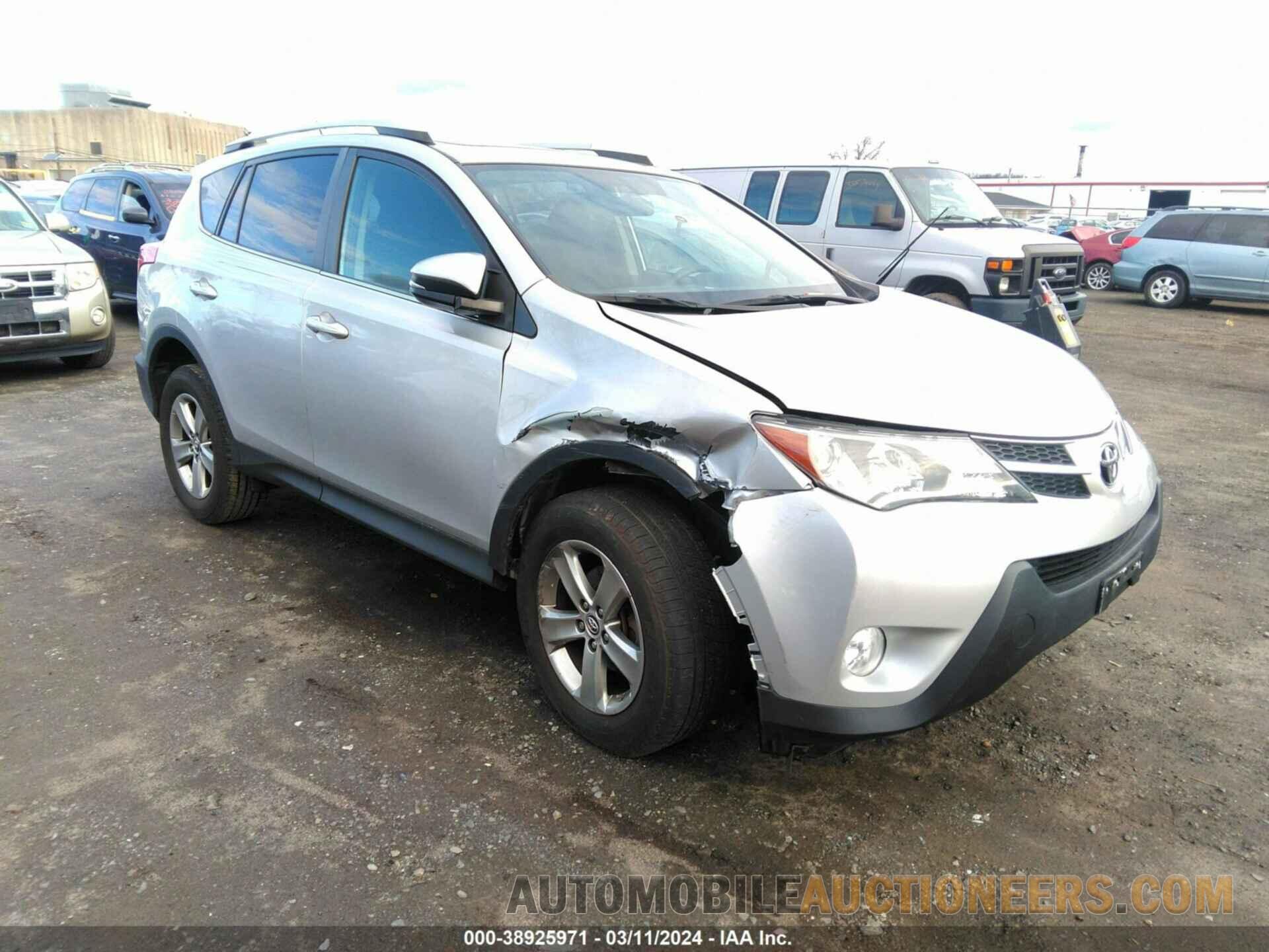 2T3RFREVXFW258352 TOYOTA RAV4 2015