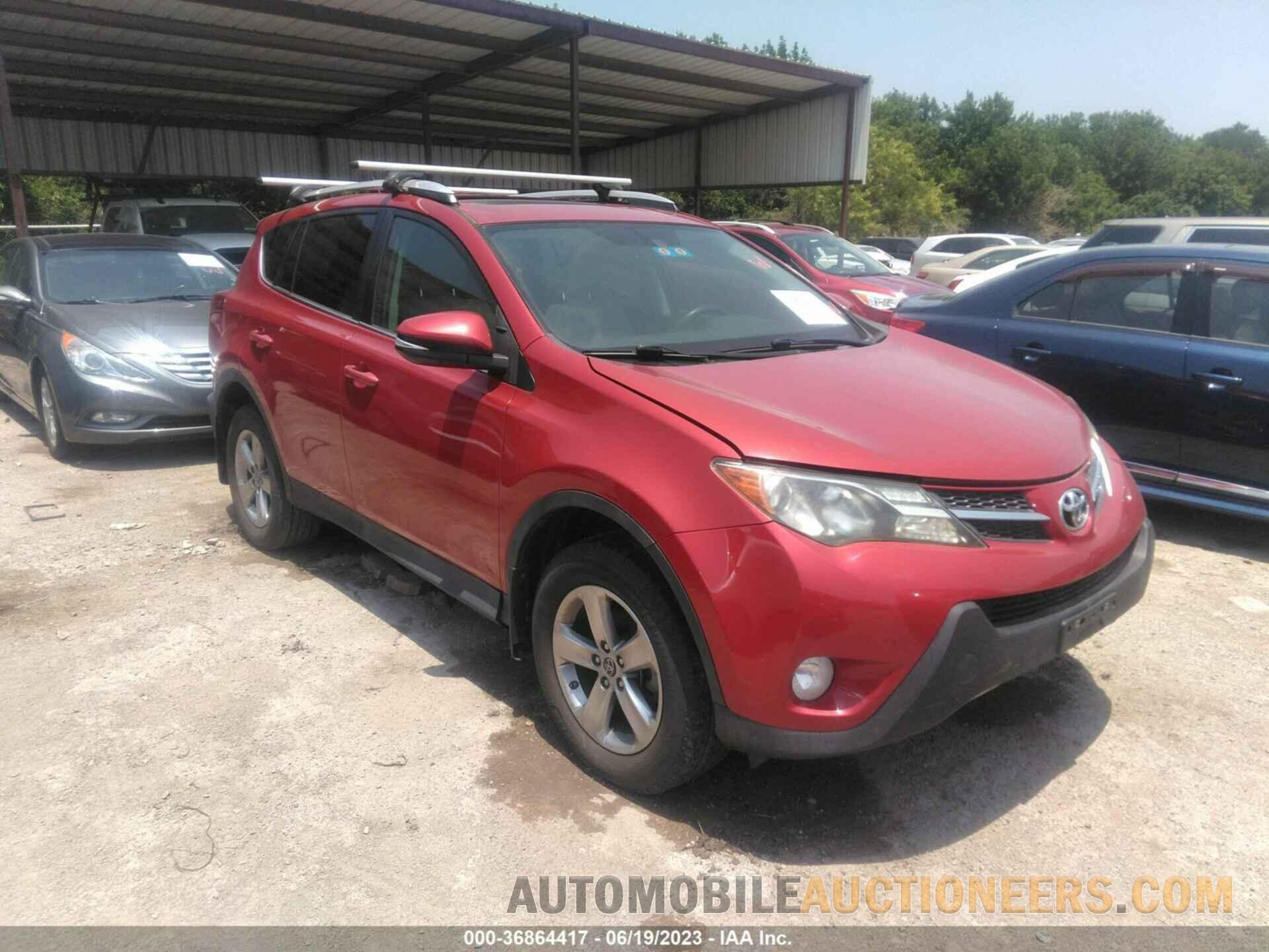 2T3RFREVXFW259209 TOYOTA RAV4 2015