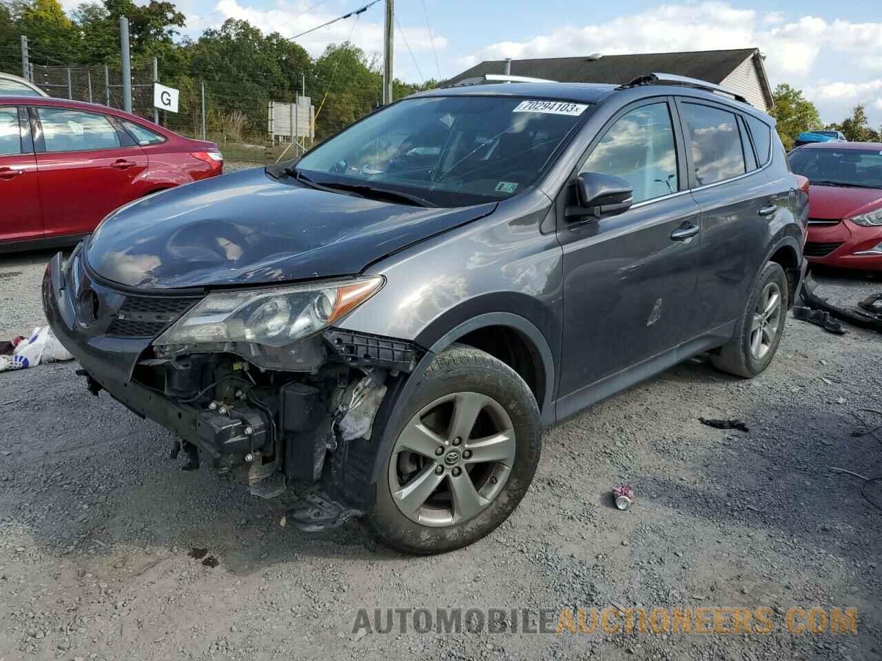 2T3RFREVXFW291271 TOYOTA RAV4 2015